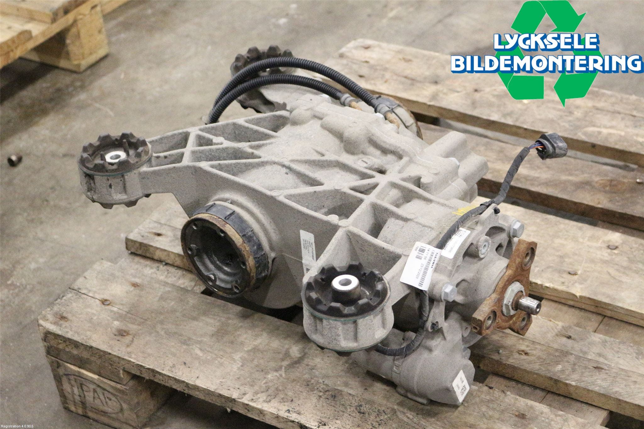 Volkswagen VW CADDY 21- Bakväxel-Diff