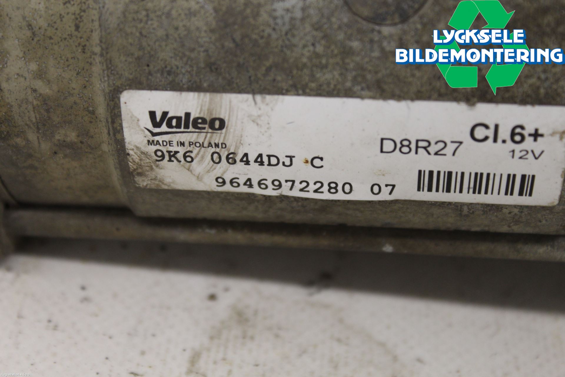 Citroen JUMPY/E-JUMPY 16- Startmotor Diesel