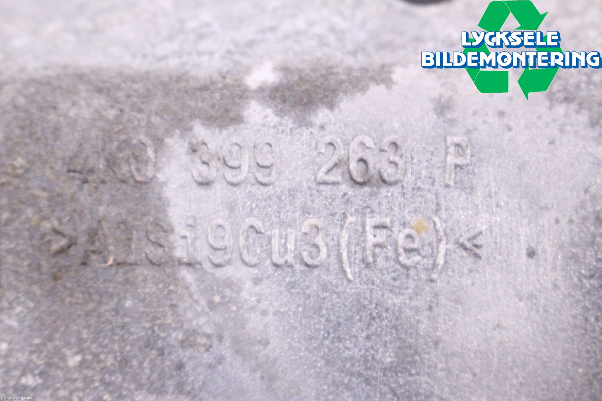 Audi A6 F2/C8 19- Växellådsbalk