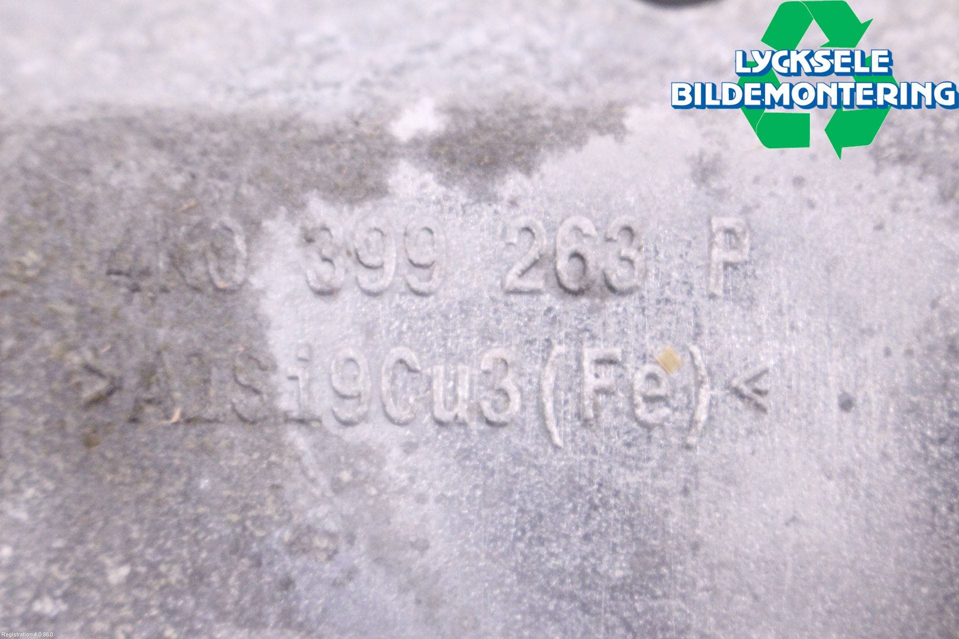 Audi A6 F2/C8 19- Växellådsbalk