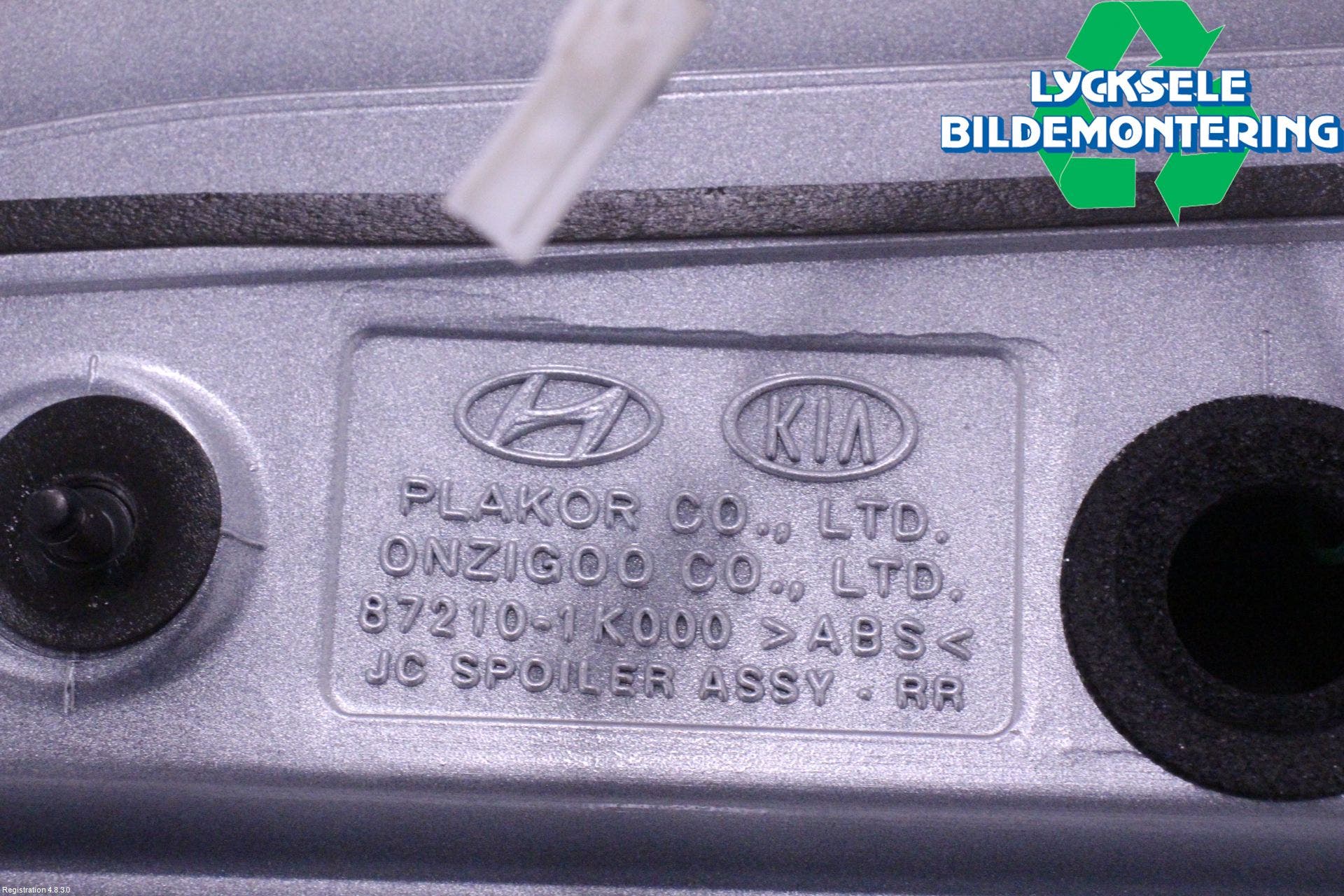 Hyundai ix20 Spoiler Baklucka