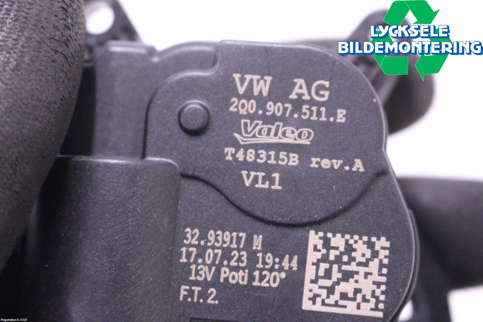 Volkswagen VW ID.4 21- Ac Reglermotor