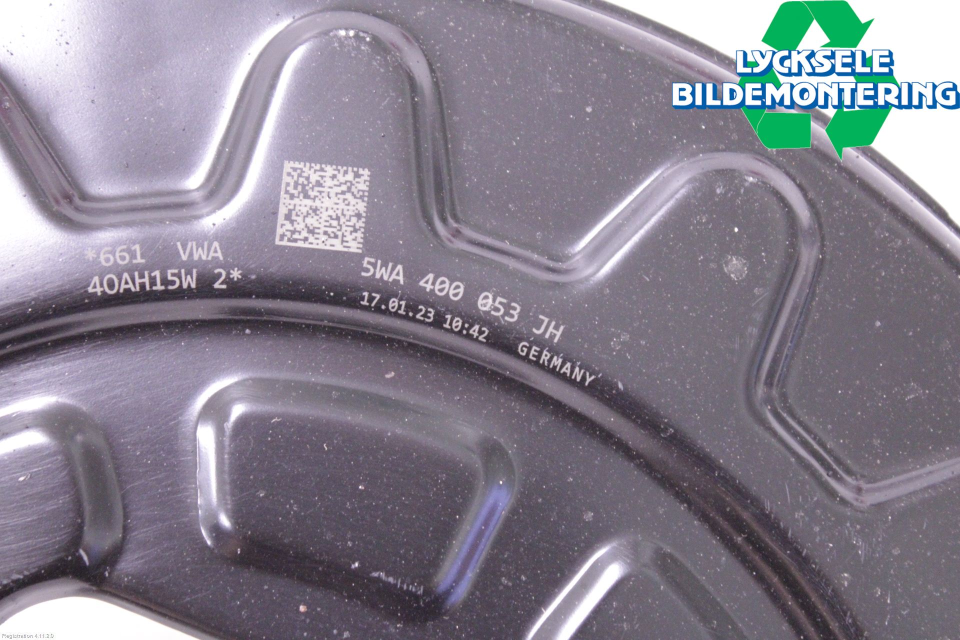 Volkswagen VW GOLF / E-GOLF VIII 20- Bromssköld Fram