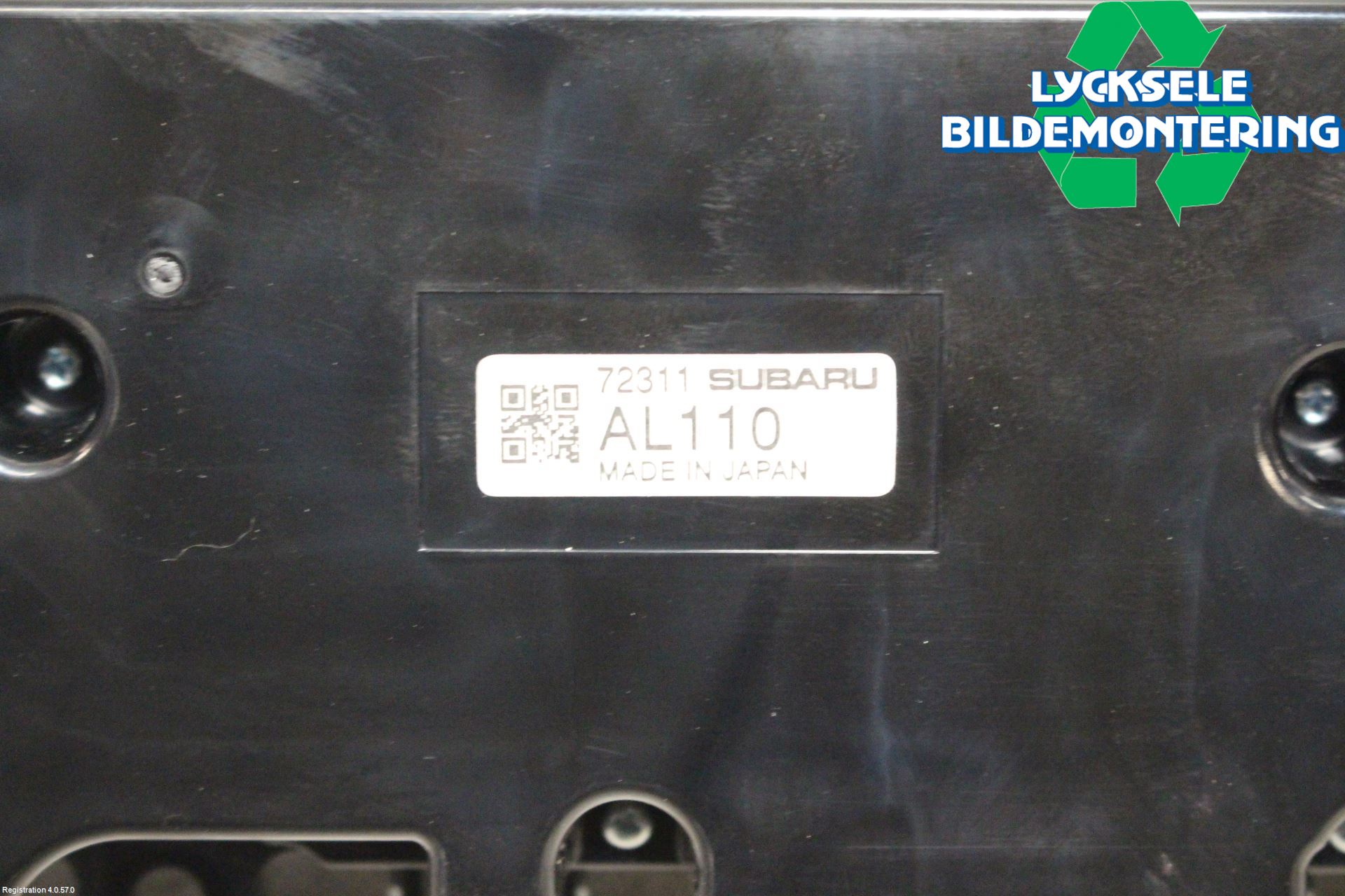 Subaru OUTBACK 15-20 Ac Styrenhet Ac Manöveren