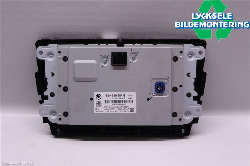 Skoda RAPID Cd Radio - Multimediapanel