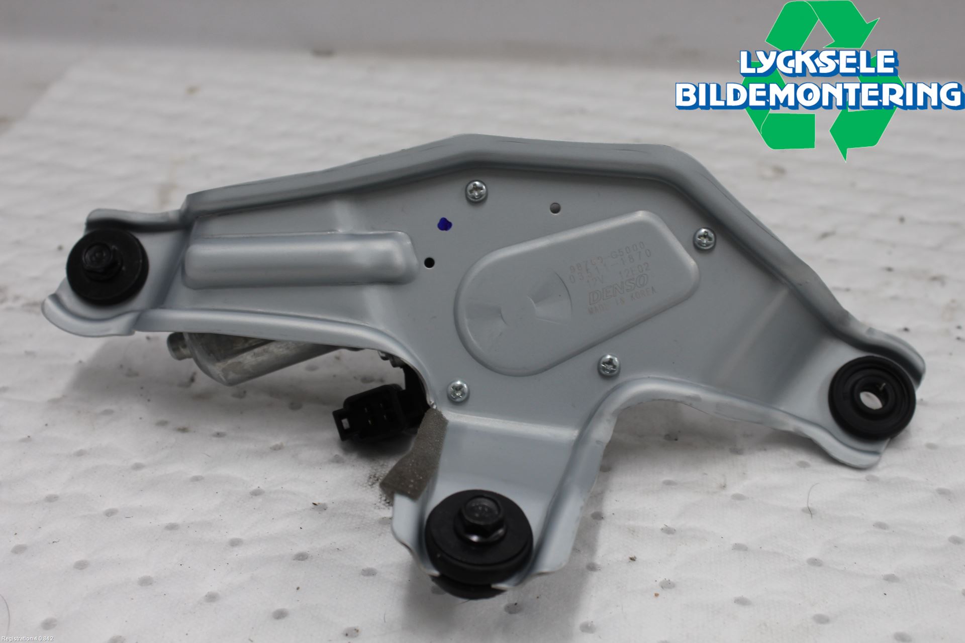 Kia NIRO (DE) 17-22 Torkarmotor Baklucka