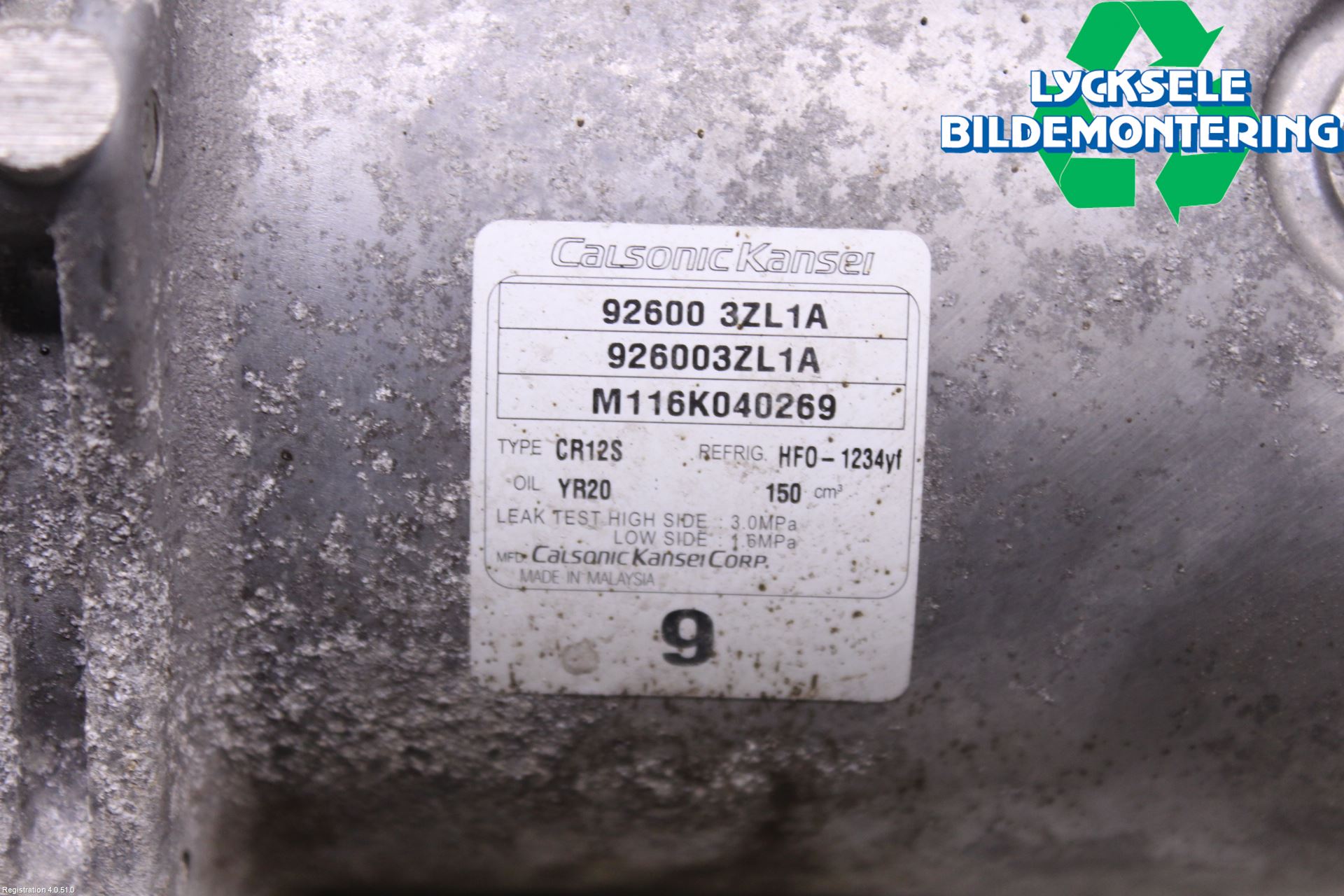 Nissan JUKE 14-19 Ac Kompressor