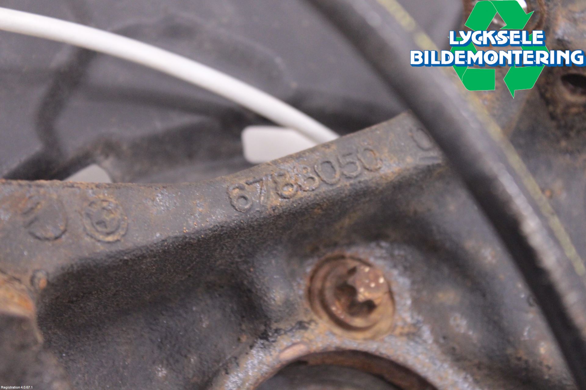 BMW X1 E84 10-15 Hjullagerhus-Spindel Hö B