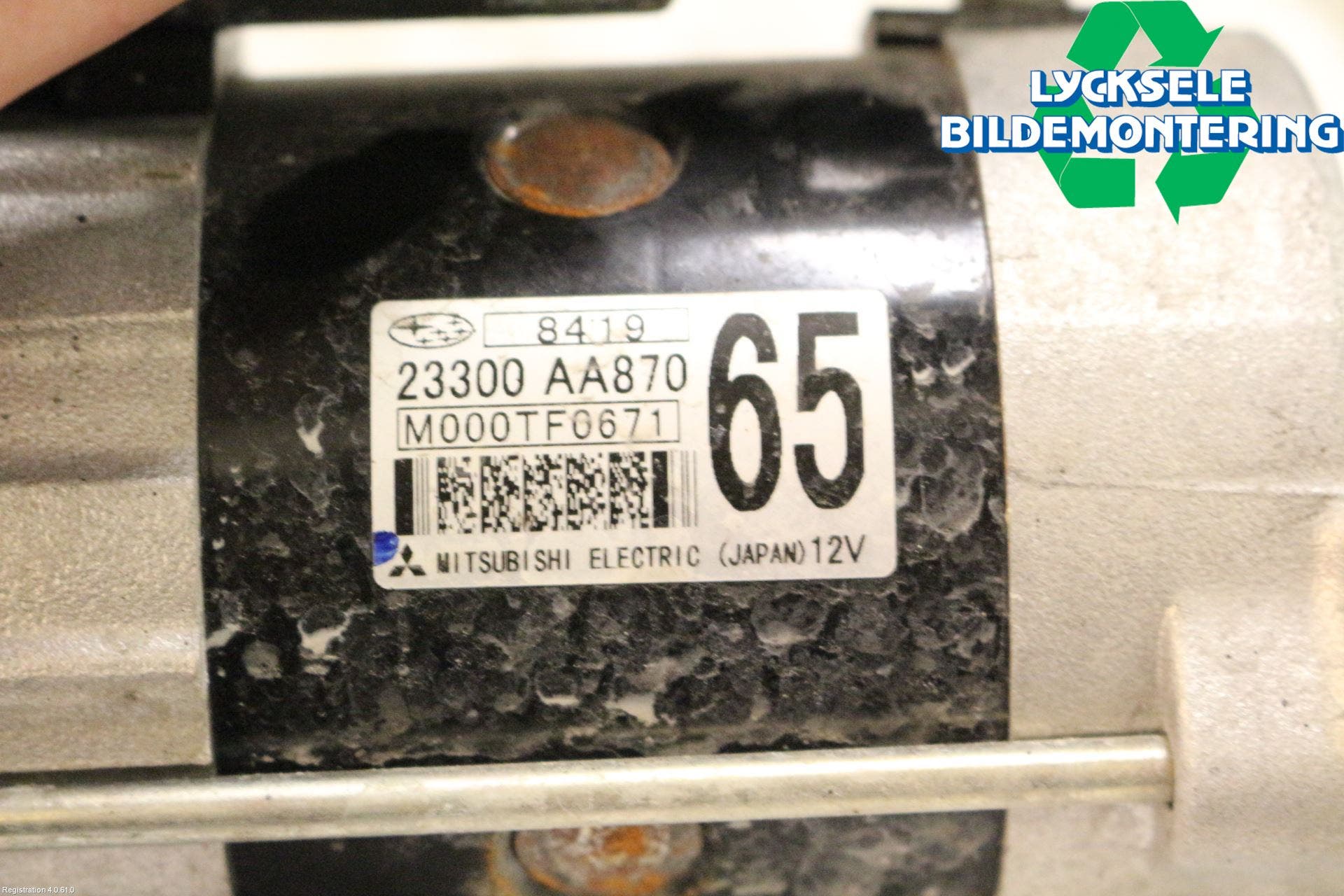 Subaru XV 18-22 Startmotor