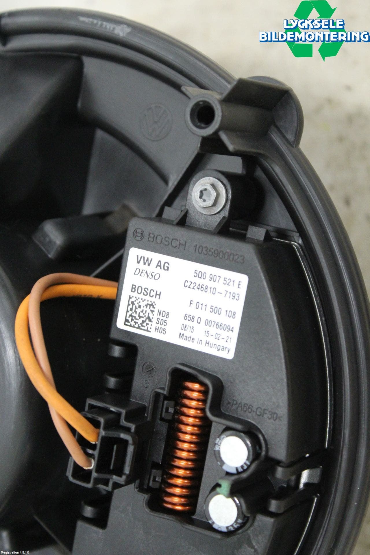 Skoda OCTAVIA (5E) 13-20 Ac Värmefläkt