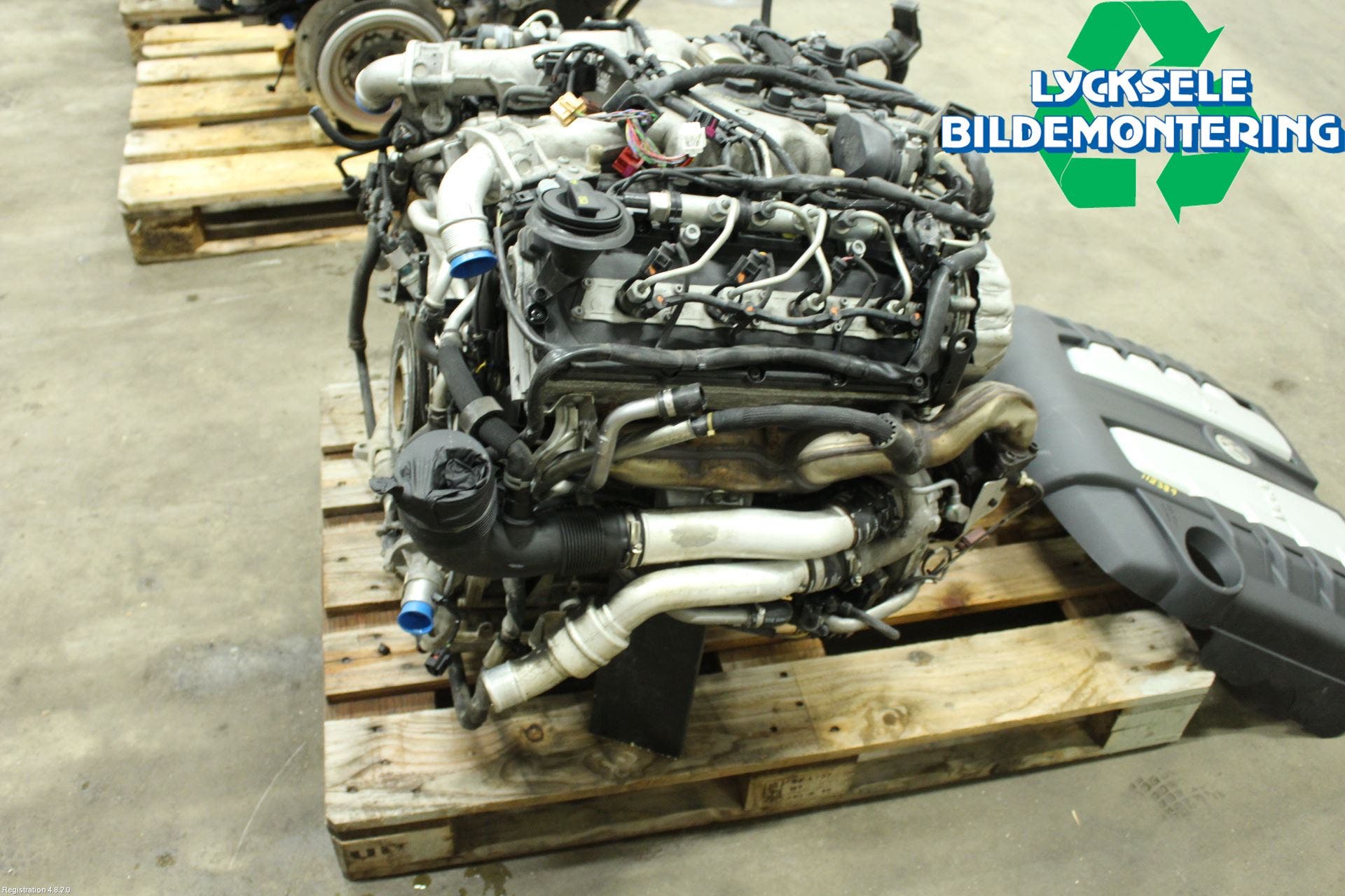 Volkswagen VW TOUAREG 7P 11-18 Motor Diesel