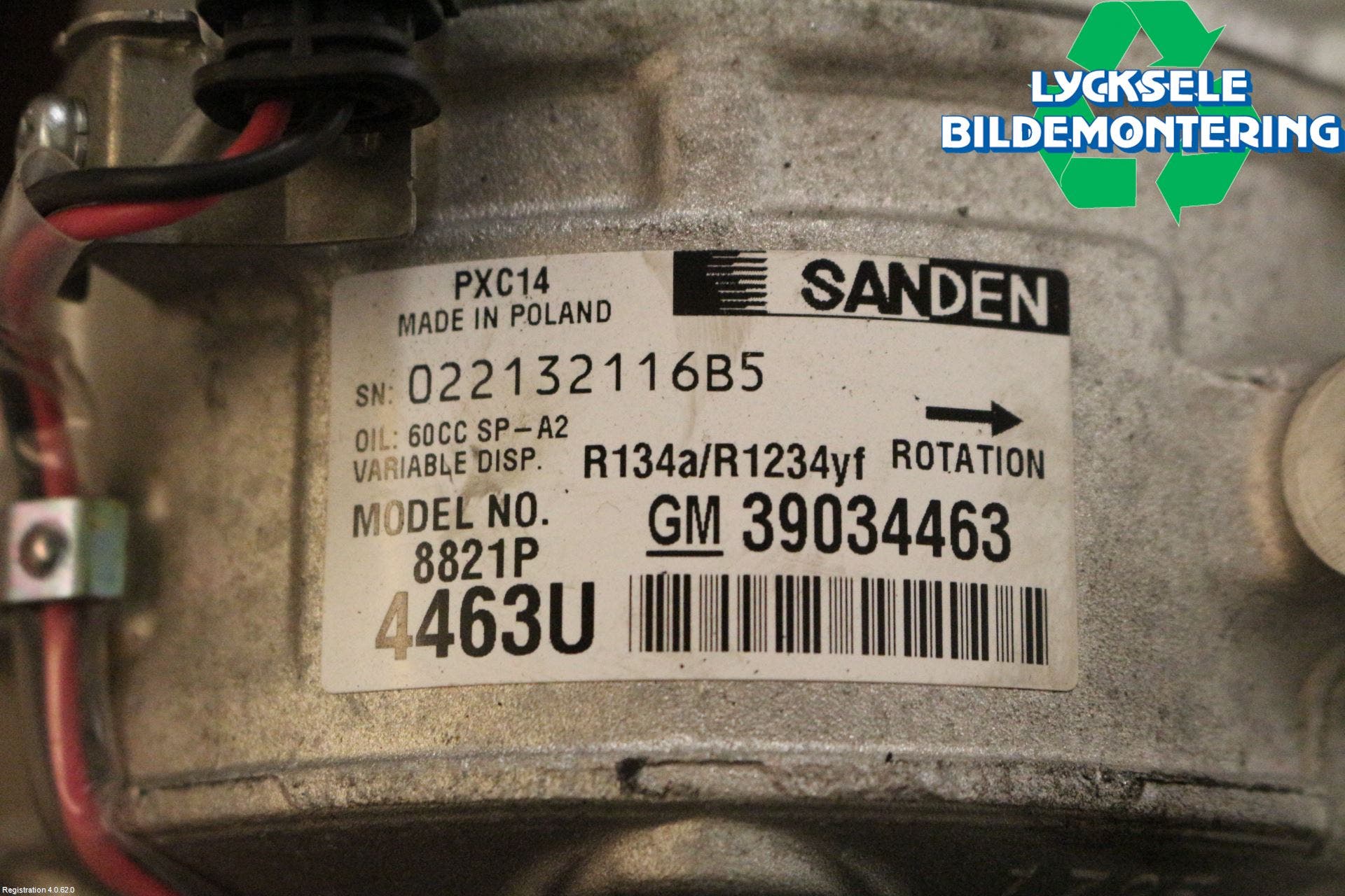 Opel ASTRA K 16-22 Ac Kompressor