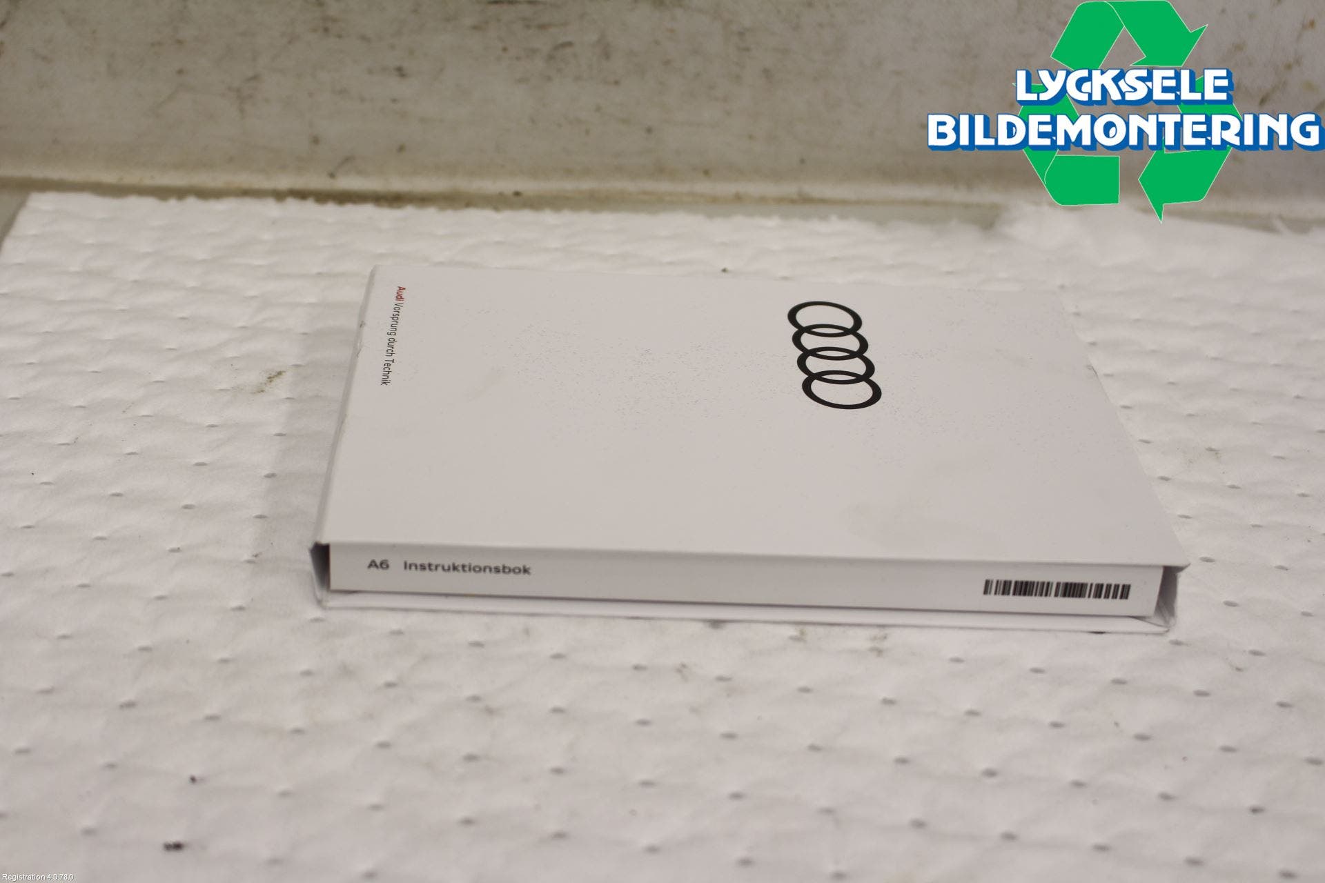 Audi A6 F2/C8 19- Instruktionsbok