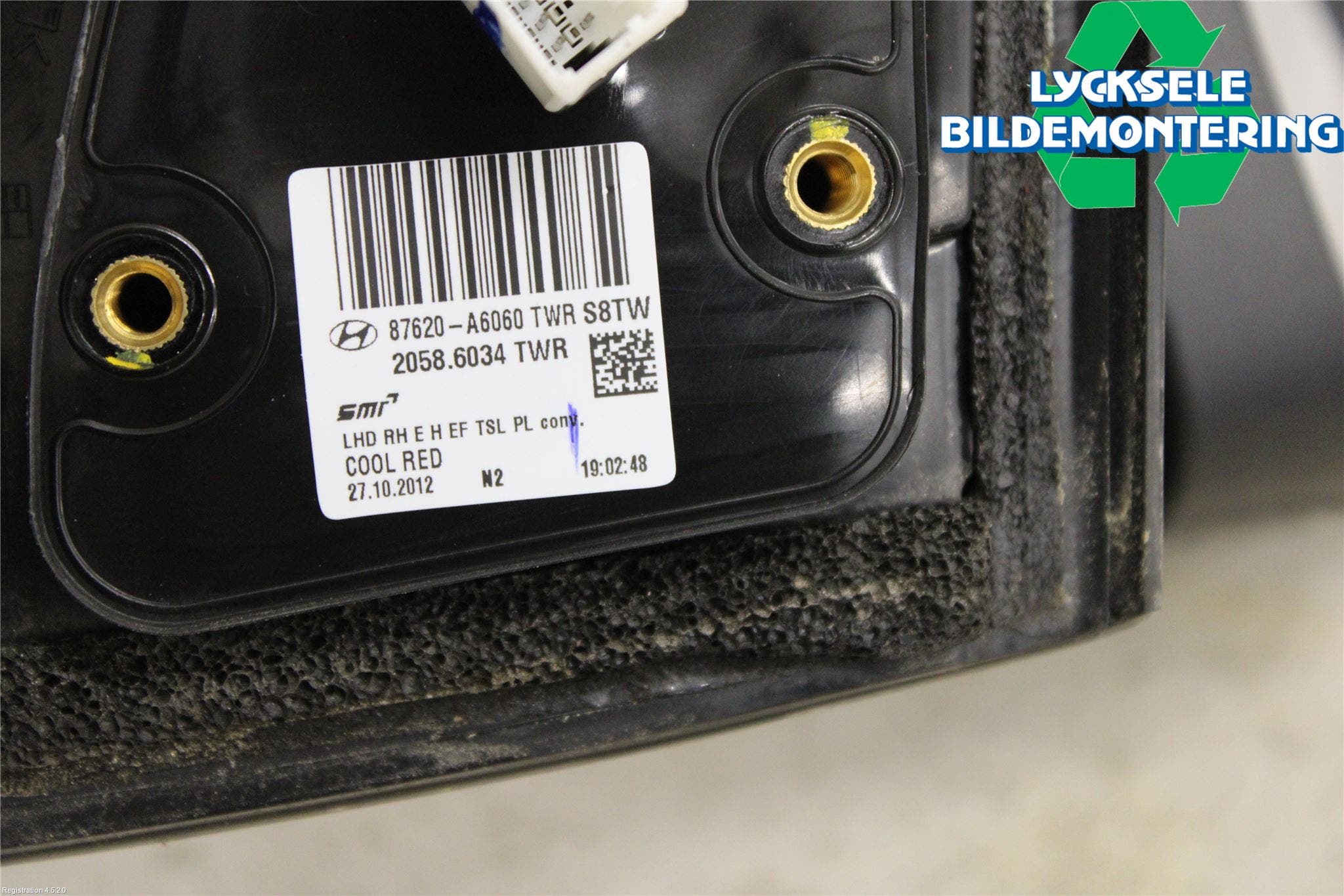 Hyundai i30 GD 13-17 Spegel Yttre El Hö