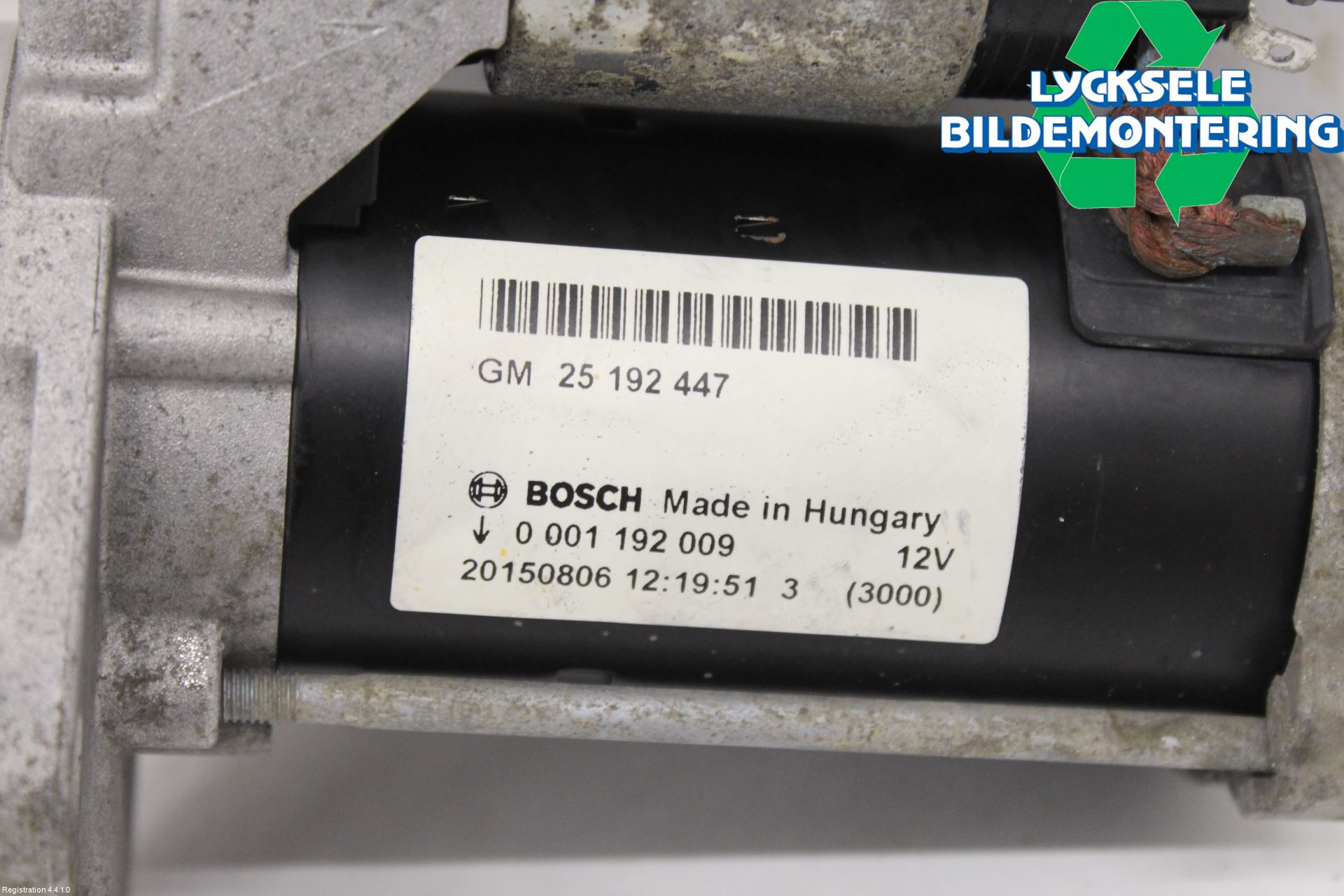 Opel CORSA E 15-19 Startmotor