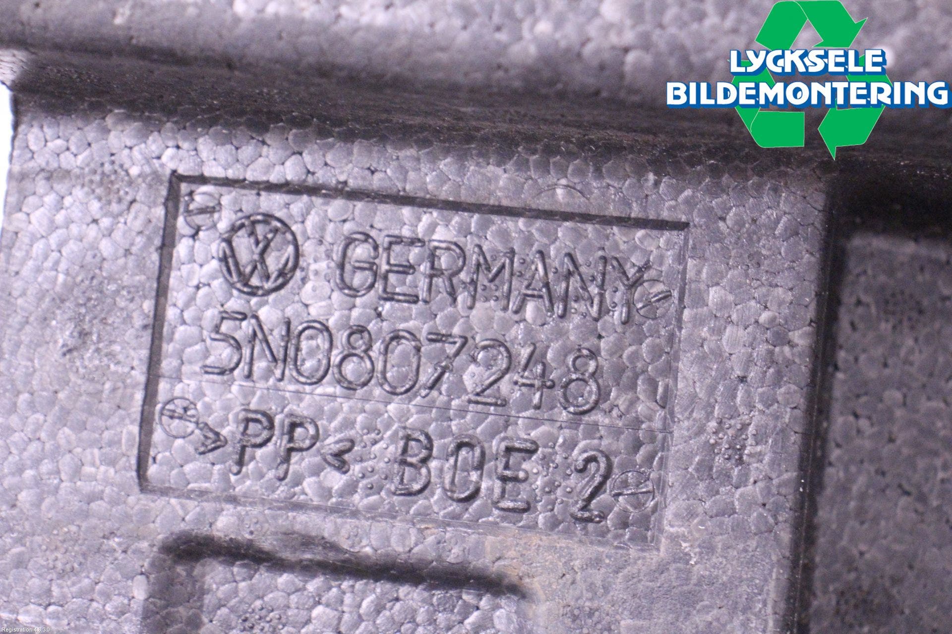 Volkswagen VW TIGUAN 07-16 Stötfångar Deformelement Fram