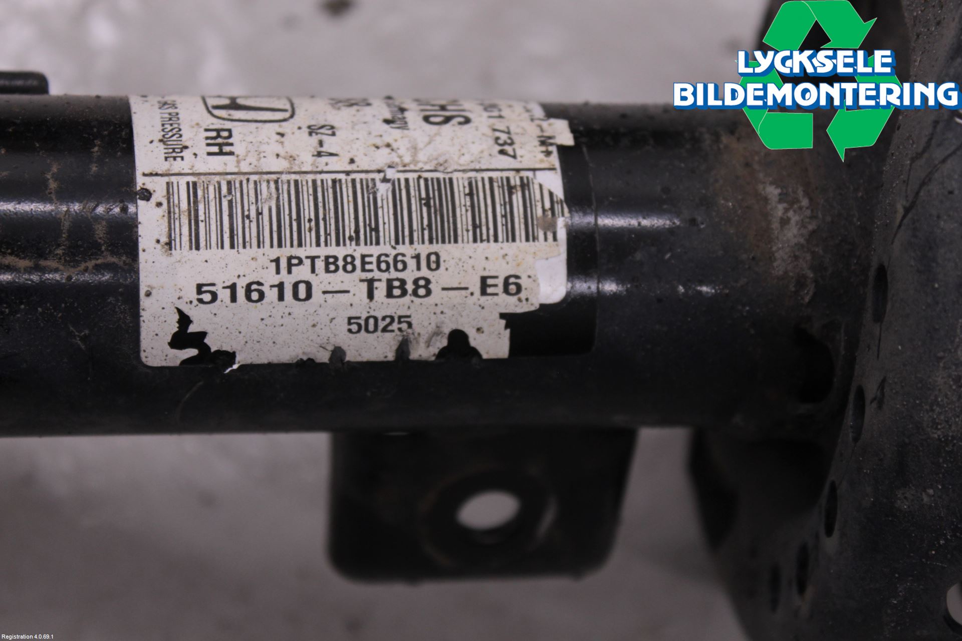 Honda CIVIC 12-16 Fjäderben Fram Höger