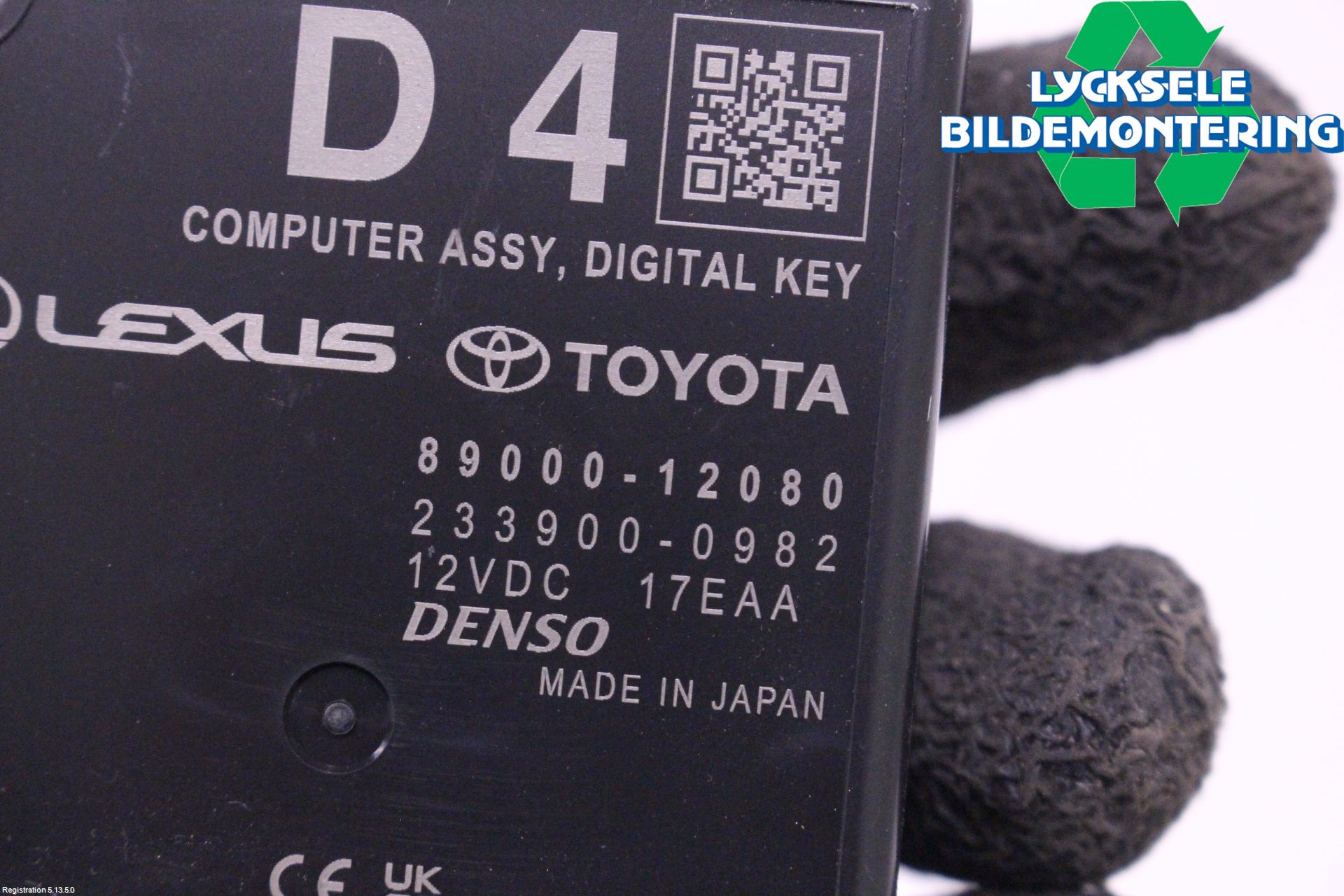 Toyota COROLLA 19- Styrenhet Nyckellöst System