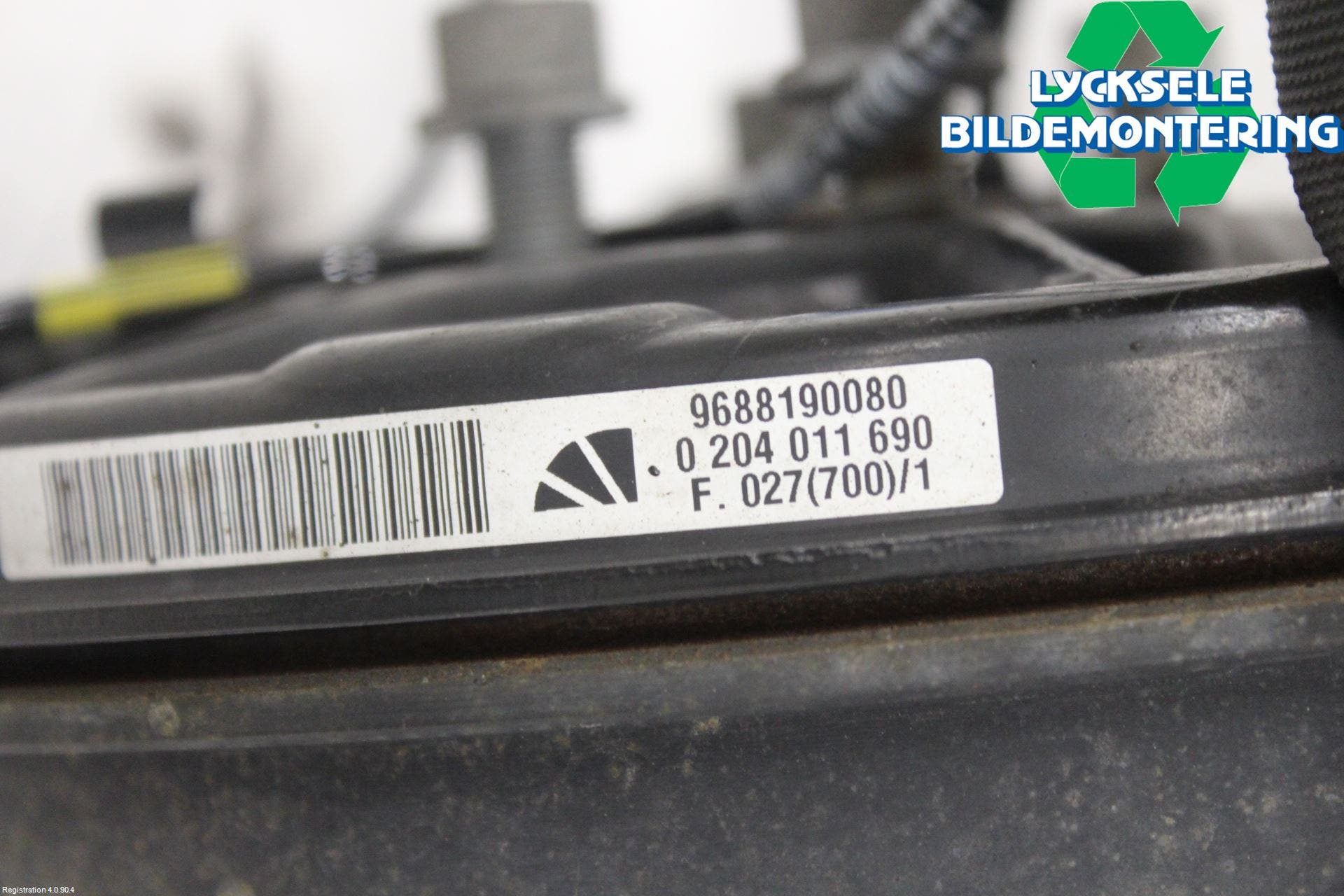 Citroen COTROEN C3 17-24 Bromssköld Bak