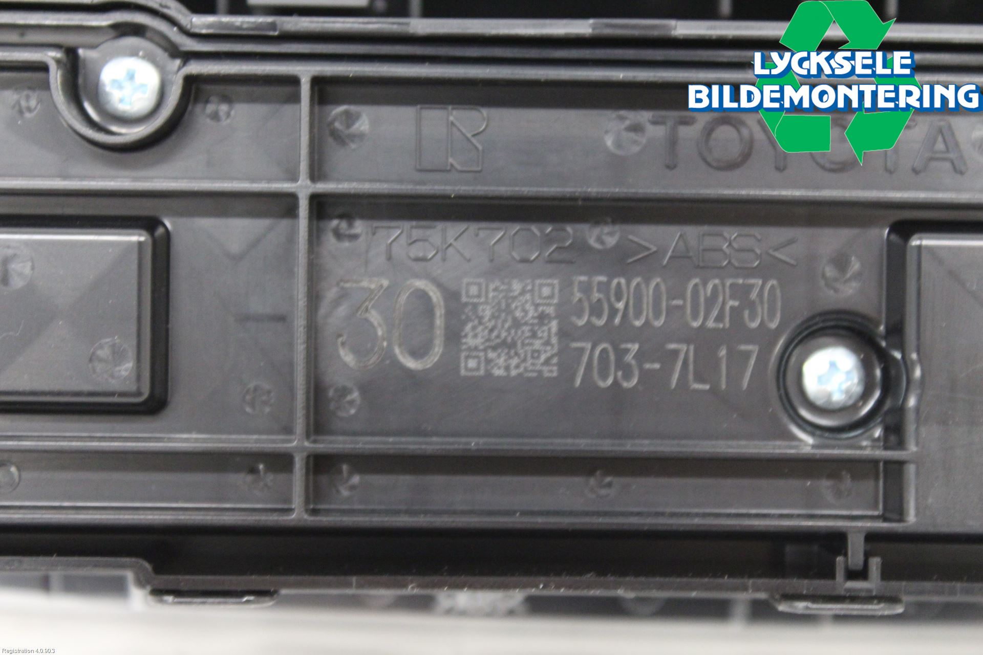 Toyota COROLLA 19- Ac Styrenhet Ac Manöveren