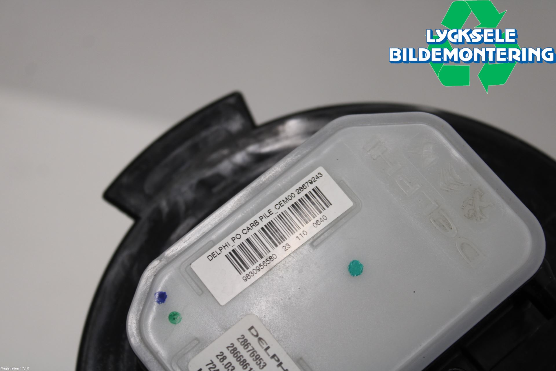 Peugeot 308/E-308 21- Bränslepump El