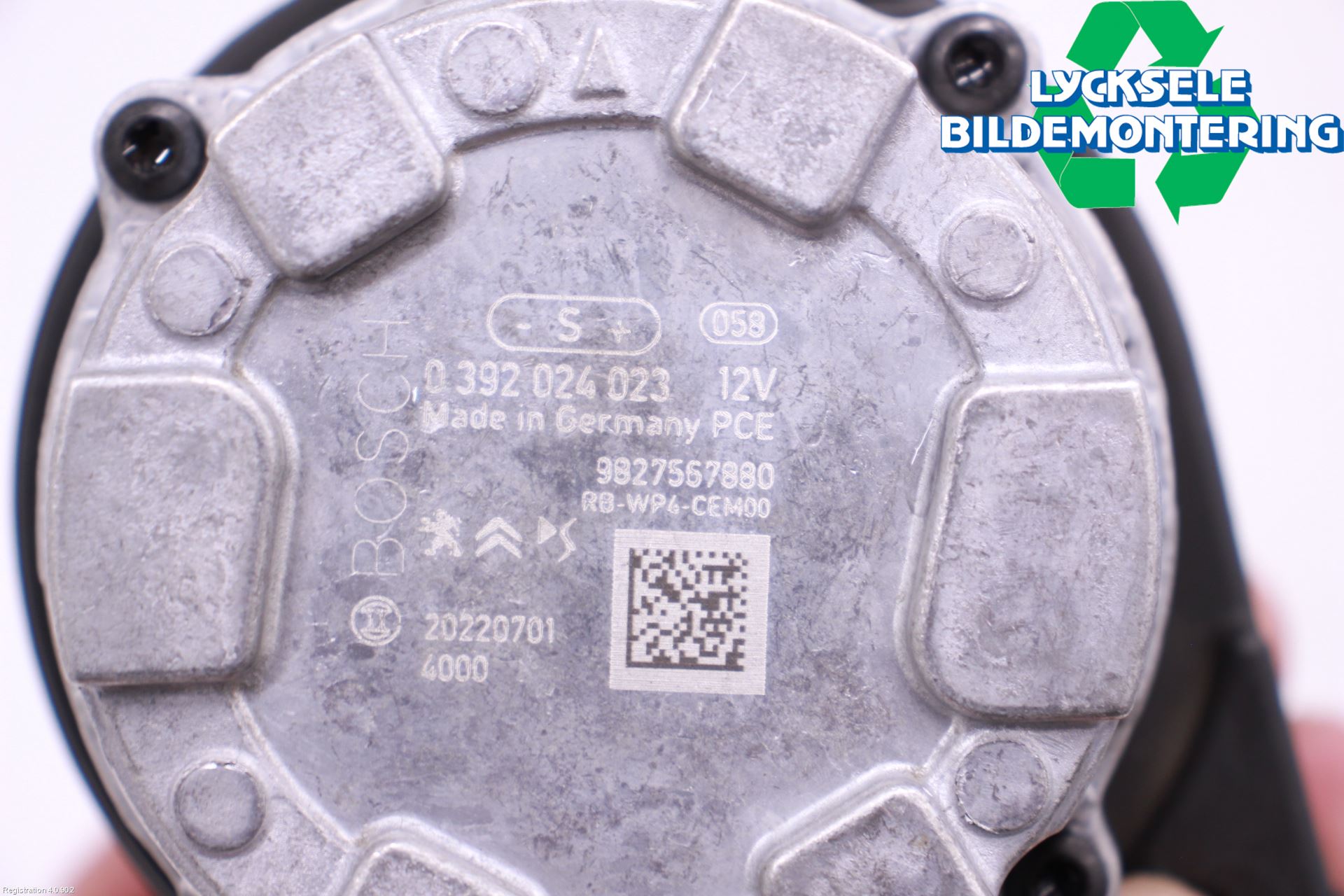 Citroen C4/E-C4 C4X/E-C4X III 21- Värme Cirkulationspump