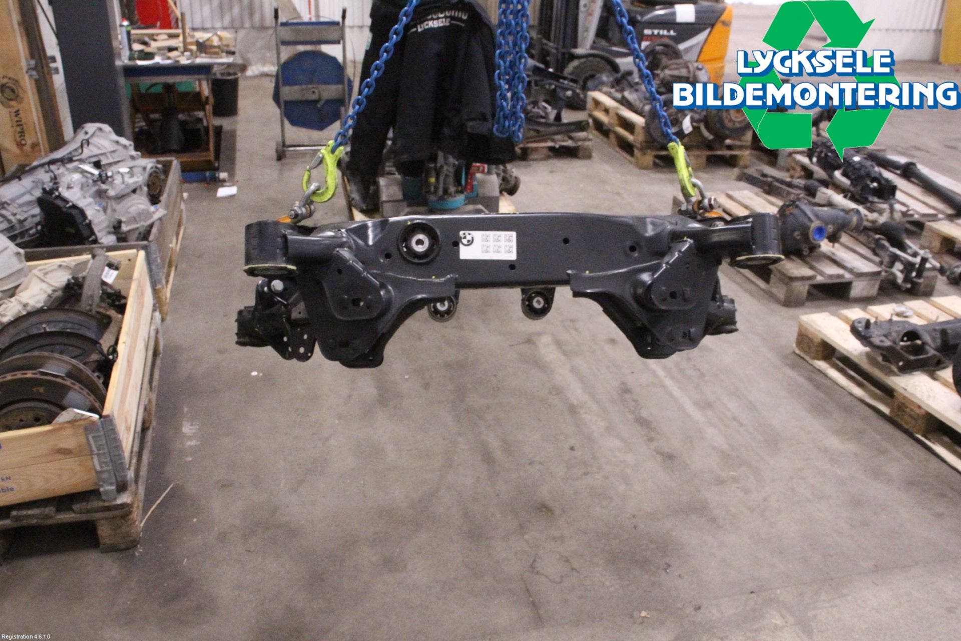 BMW X3 G01 18- Bakaxelbalk