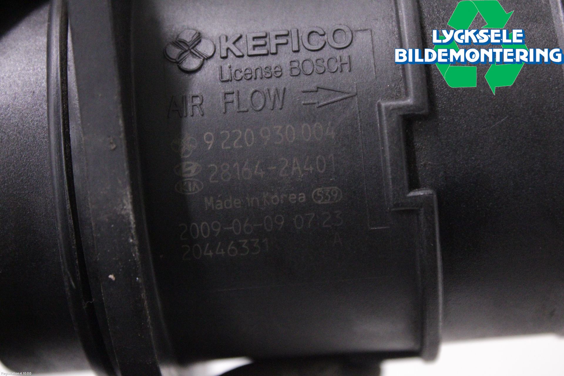 Kia CEED 06-12 Injluftmassamätare