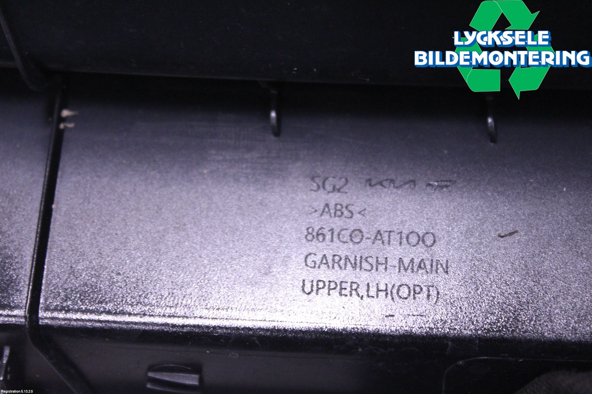 Kia NIRO (SG2) 23- Torpedplåt-Torpedplast