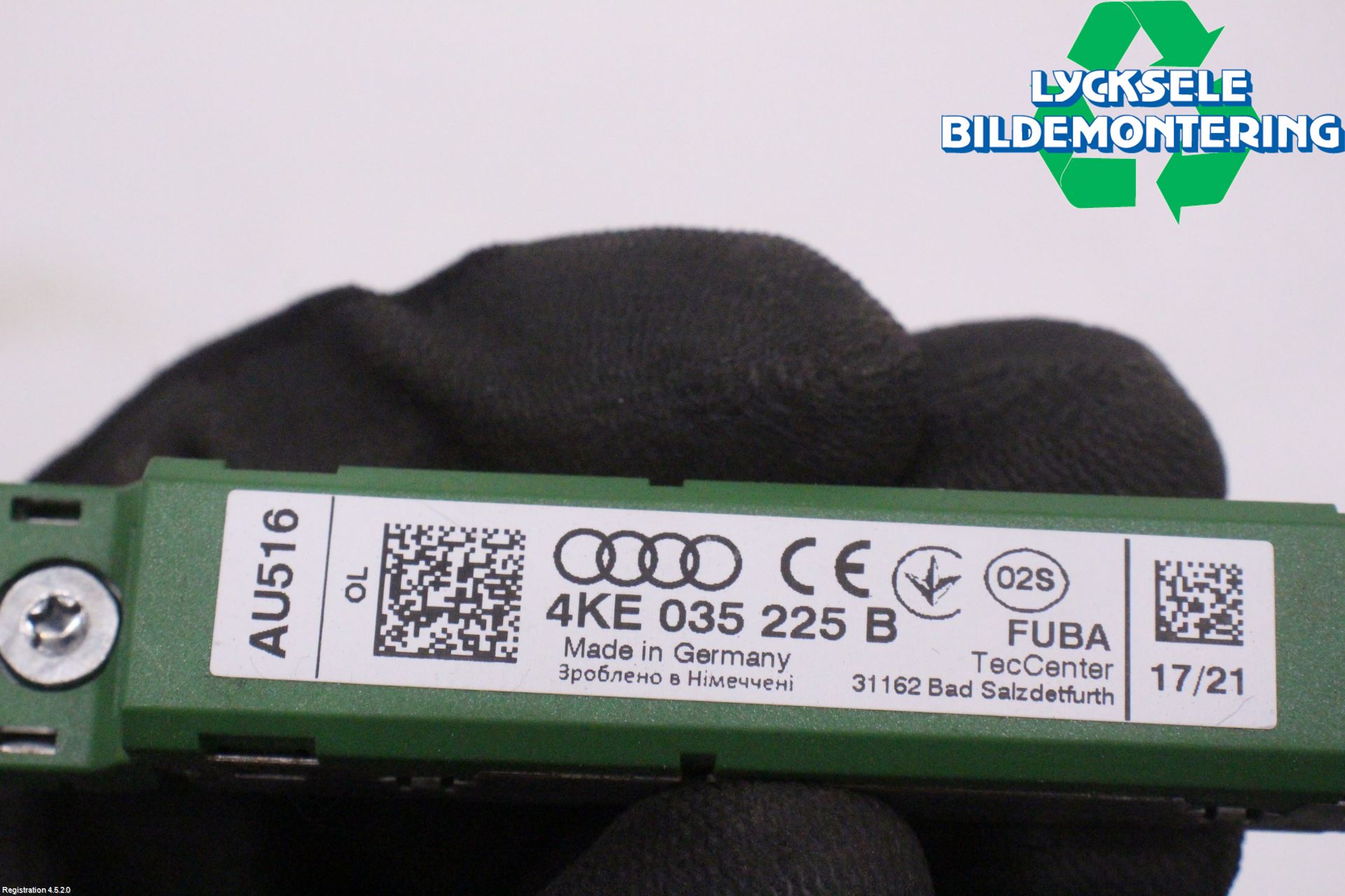 Audi E-TRON, S GE 19- Antennförstärkare