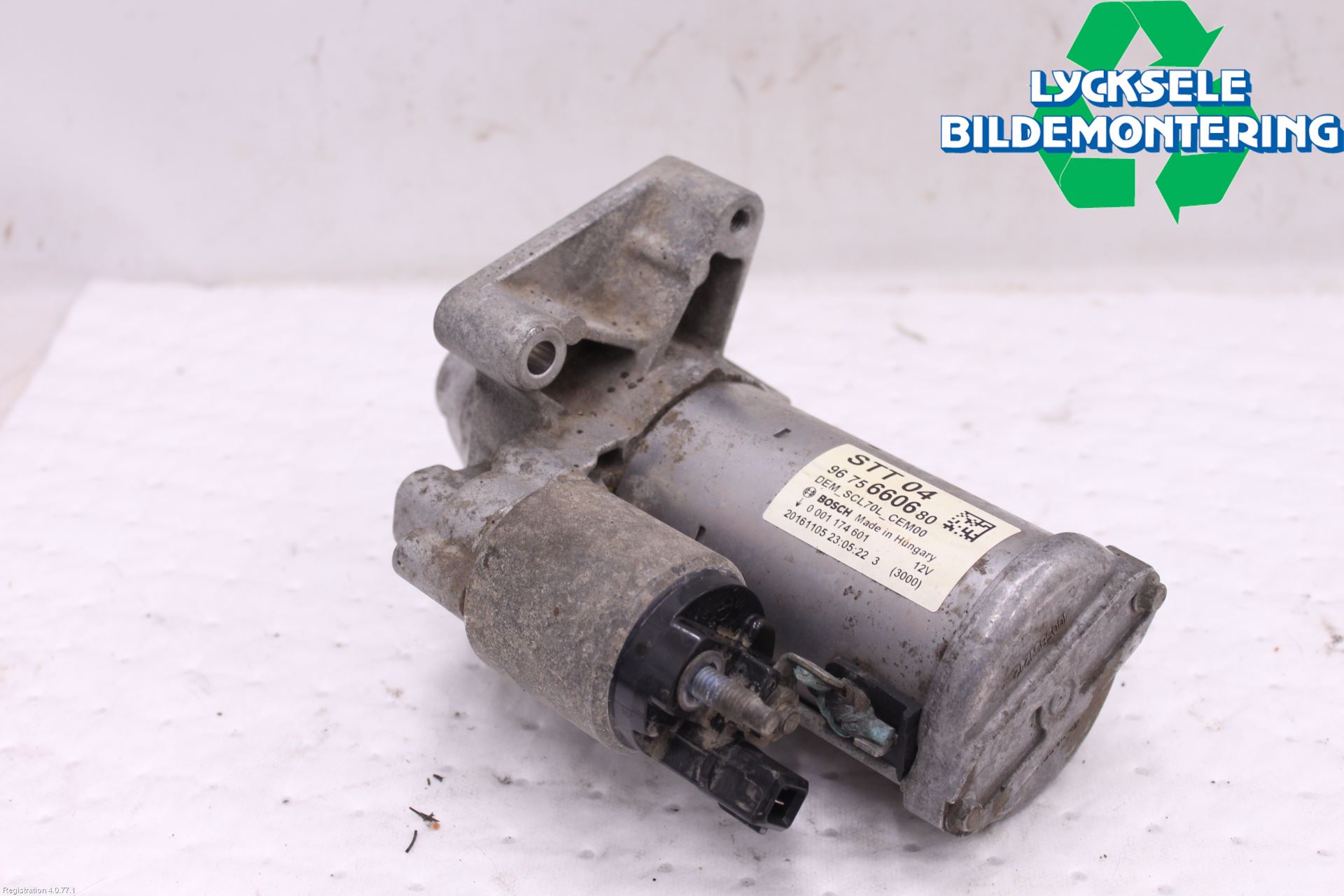 Peugeot PARTNER 16-18 Startmotor Diesel