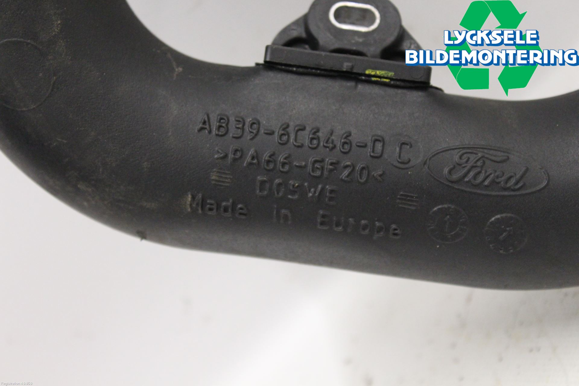 Ford RANGER EU 12-23 Laddluft-Intercoolerrör