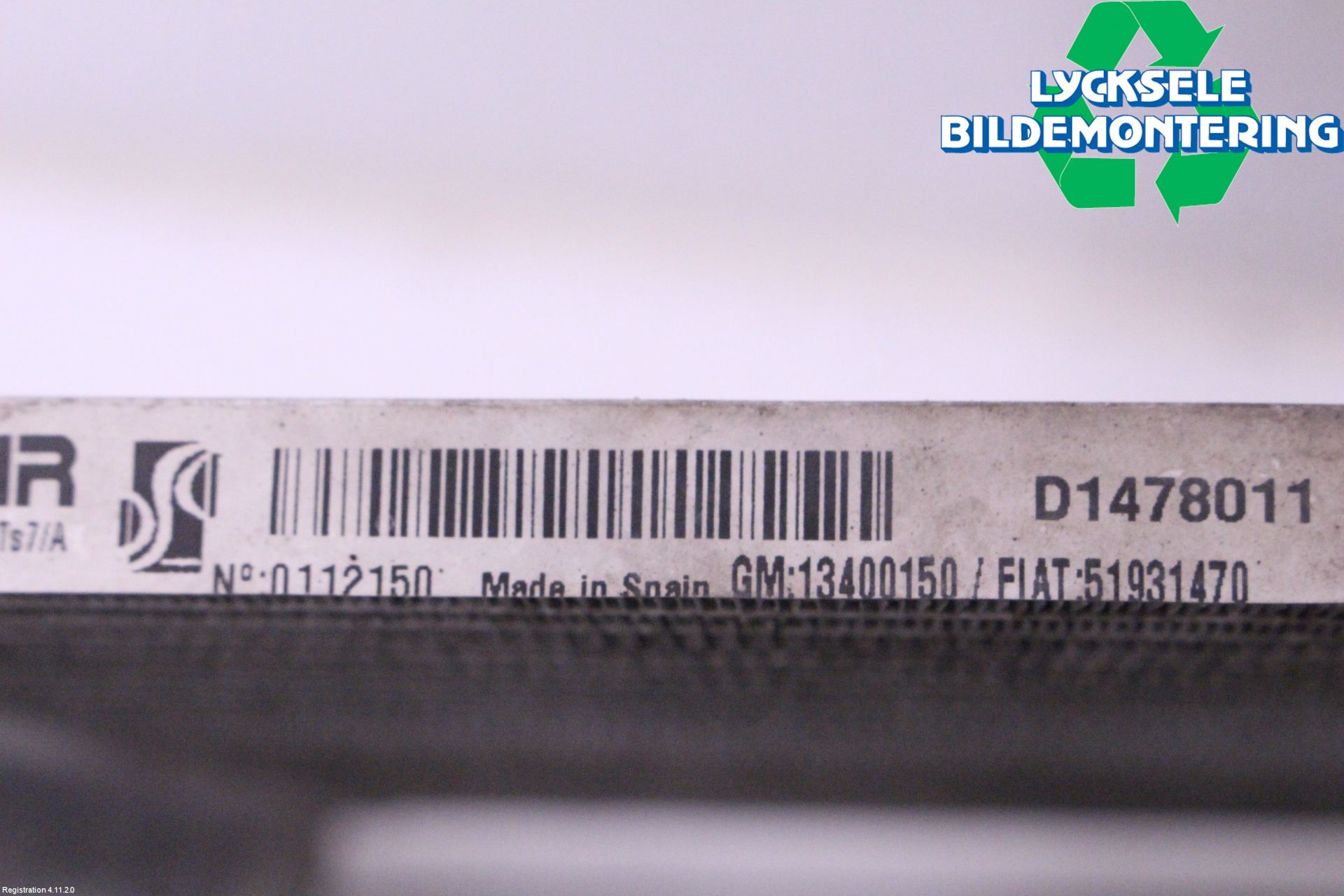 Opel CORSA E 15-19 Ac Kondensor-Kylare