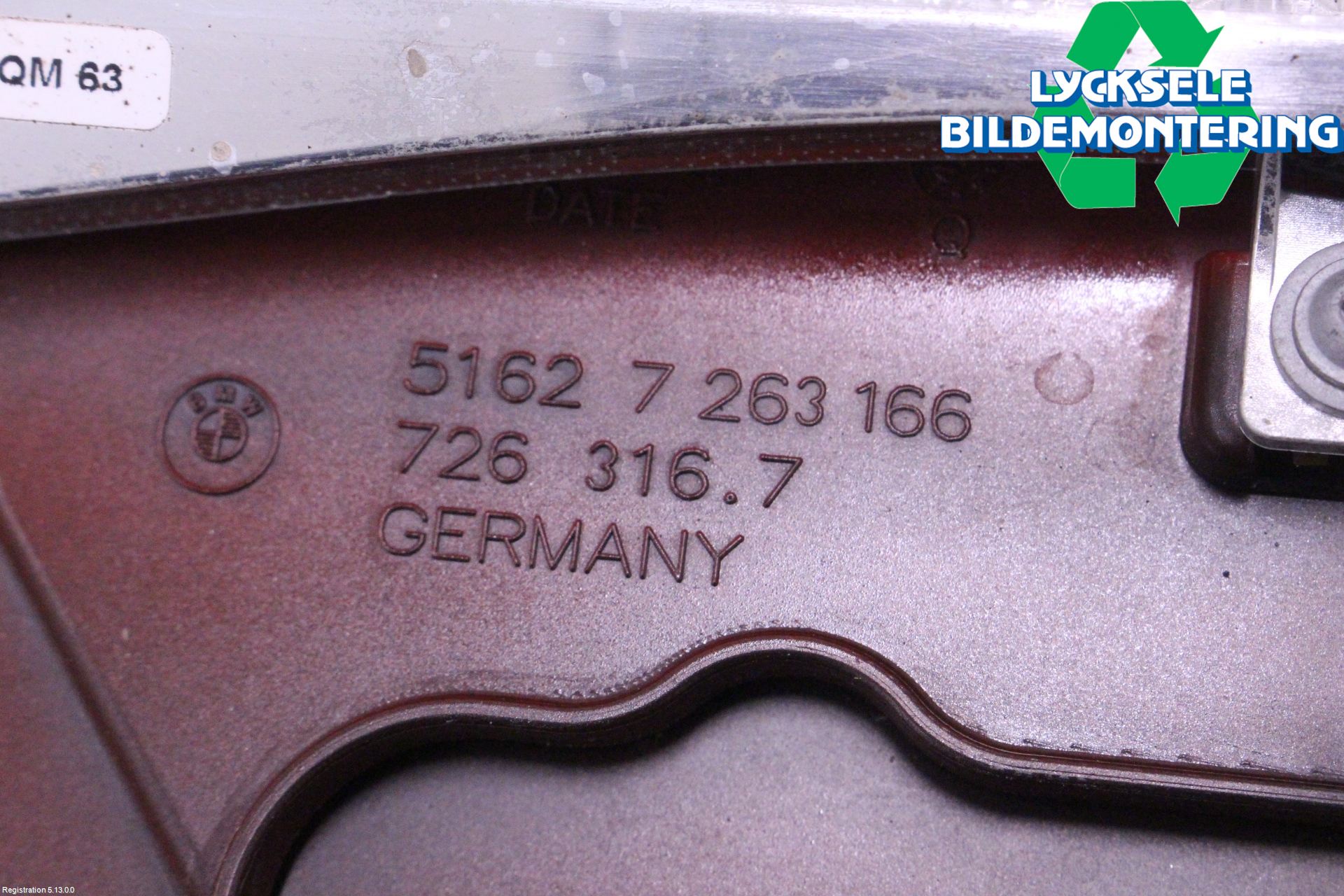 BMW 3 F30/F31/F80 12-19 Spoiler Baklucka