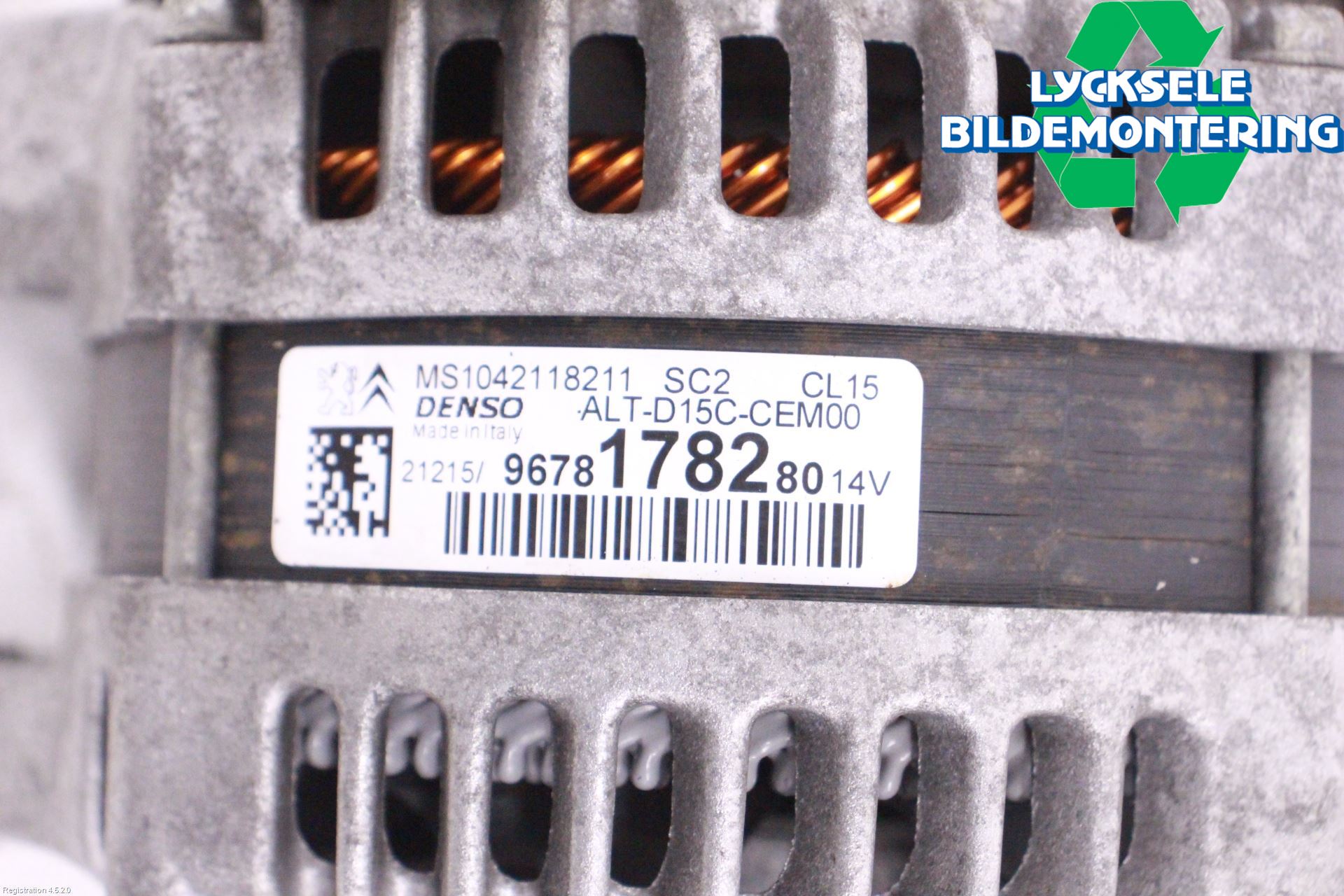 Citroen C4 II 11-18 Generator