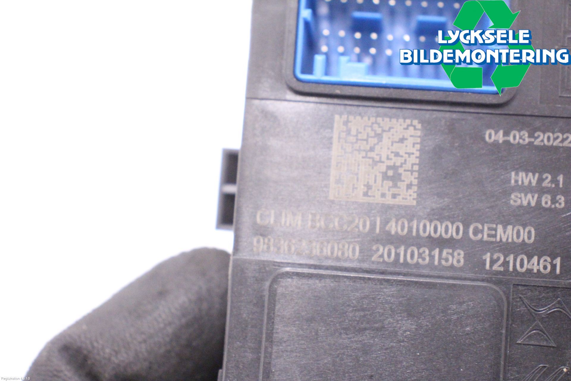 Peugeot 208/E-208 20- Styrenhet Övrigt