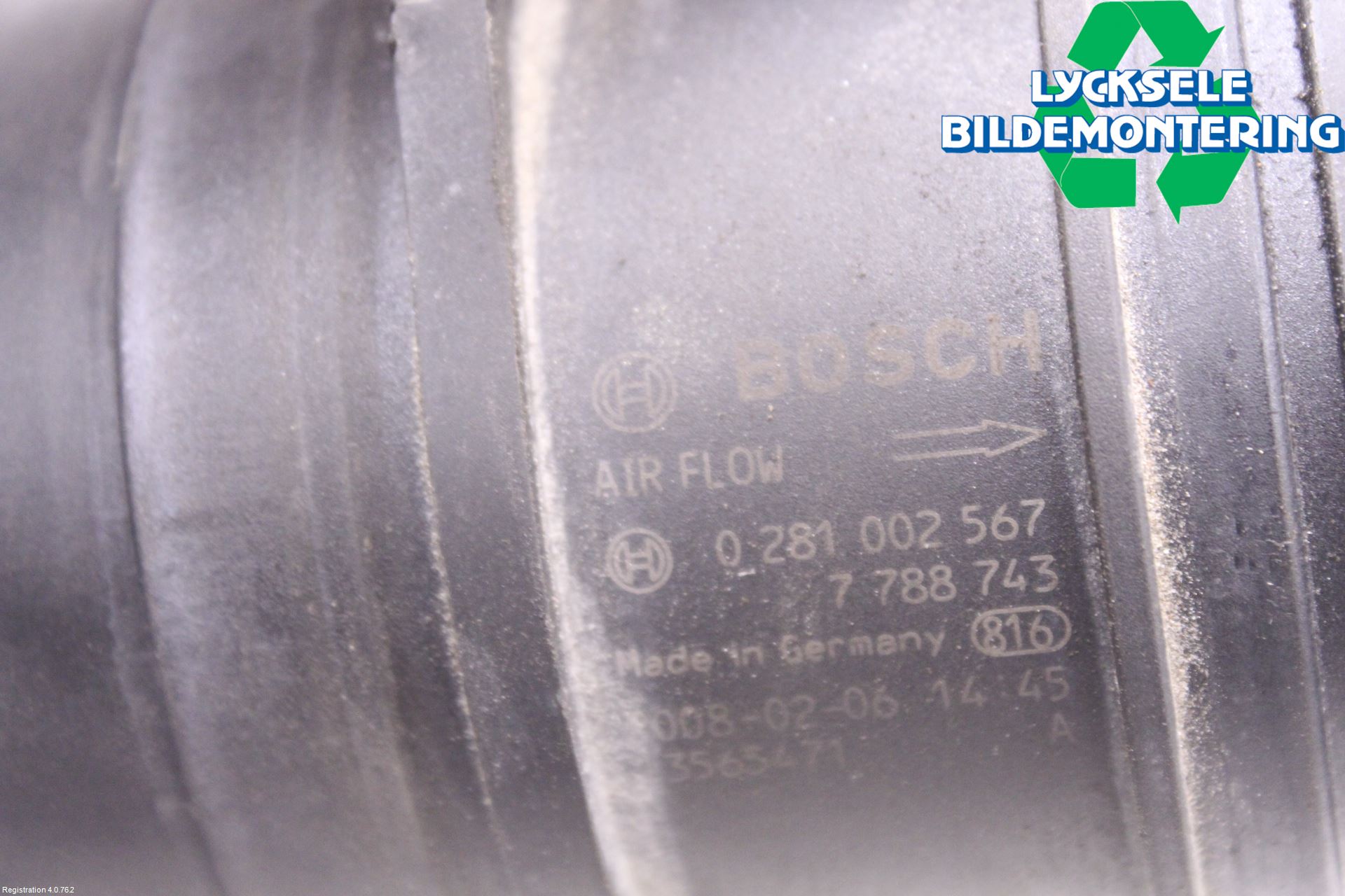 BMW 1 E87/81 5D/3D 03-11 Injluftmassamätare