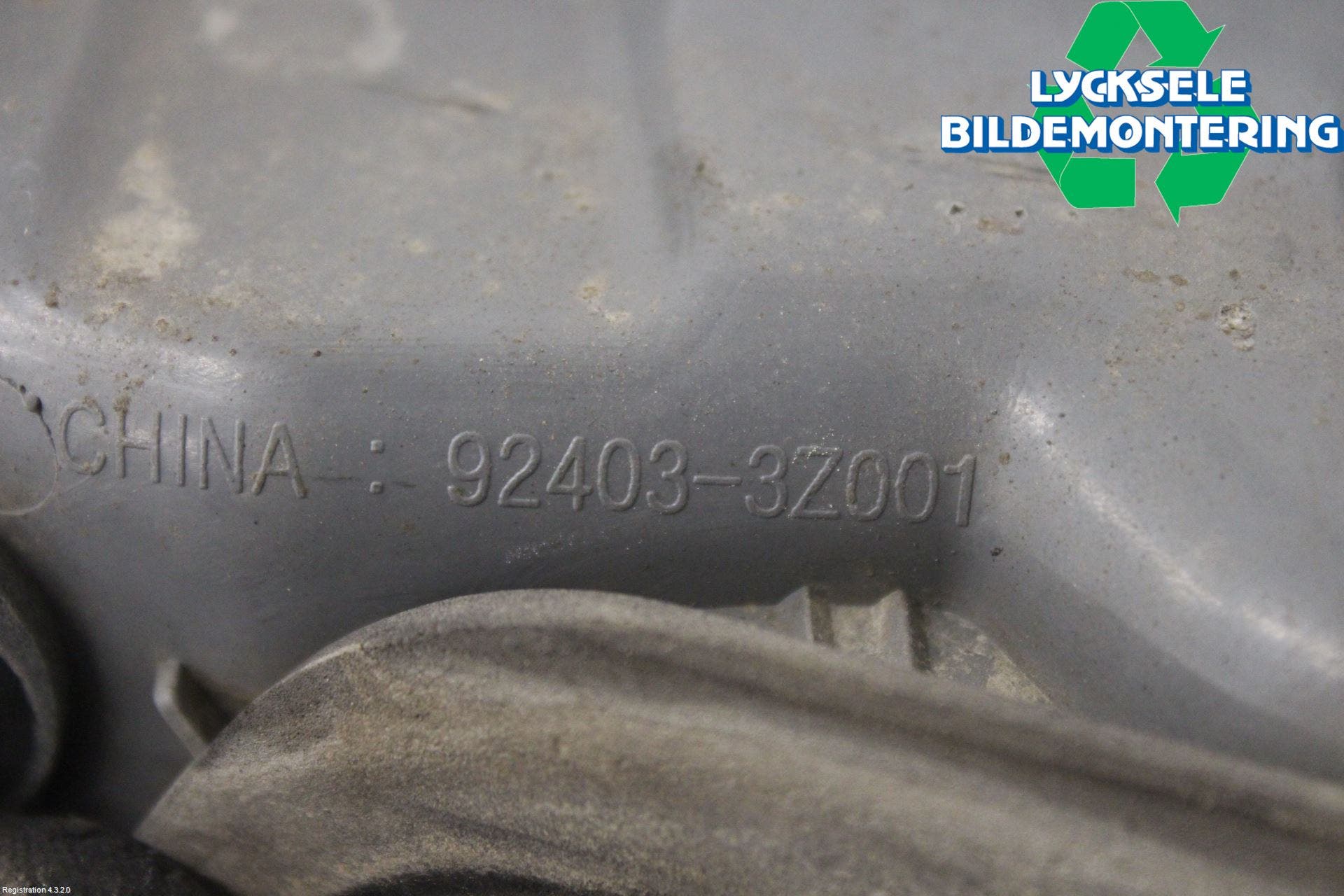 Hyundai i40 08-15 Bakljus Lucka Vä