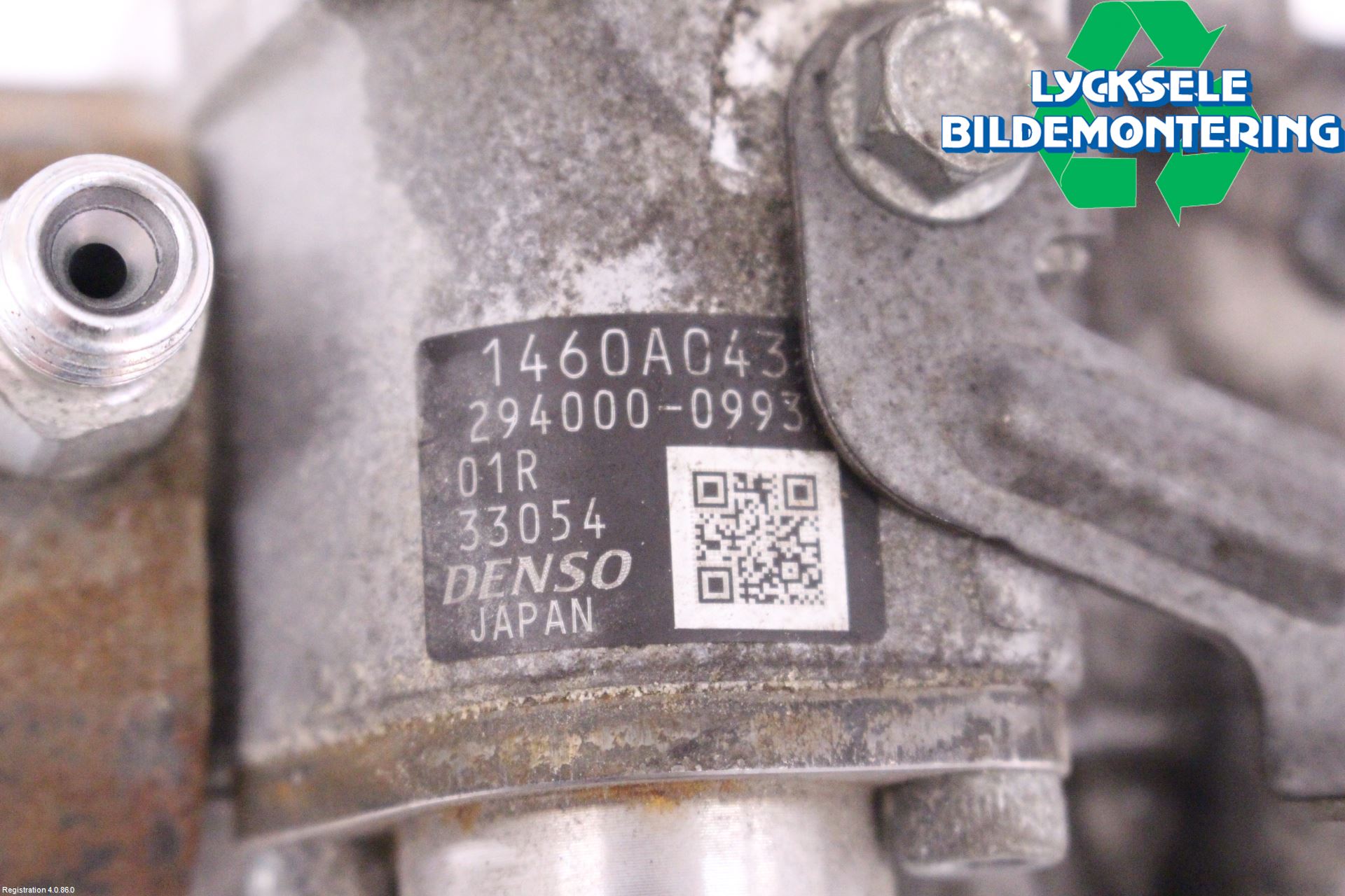 Mitsubishi OUTLANDER 13-21 Bränsle Insppump Diesel