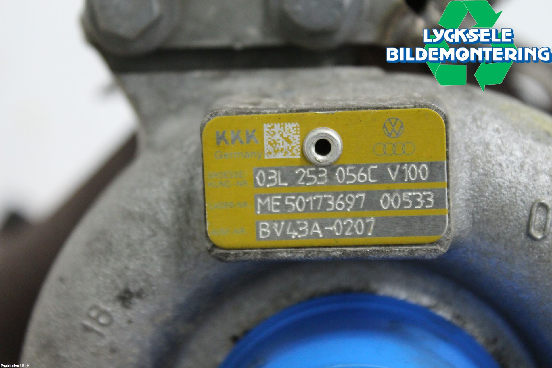Volkswagen VW PASSAT 05-11 Turboaggregat