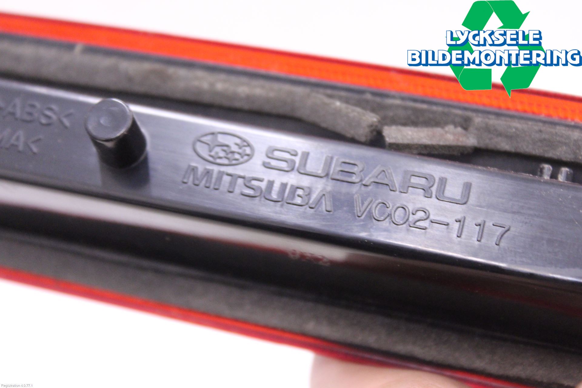 Subaru LEGACY 10-14 Bromsljus Bakruta