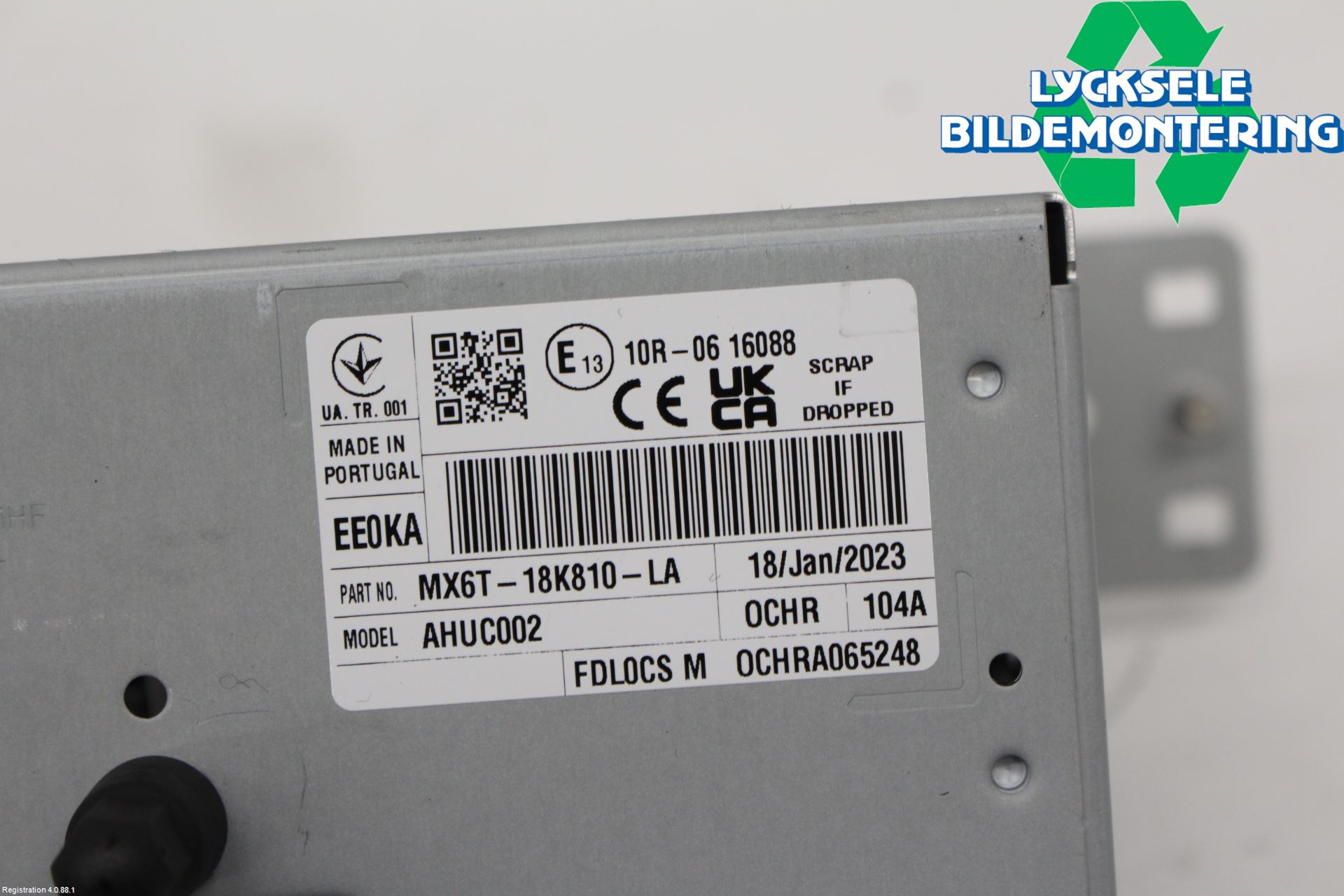 Ford FOCUS 19- Cd Radio - Multimediapanel