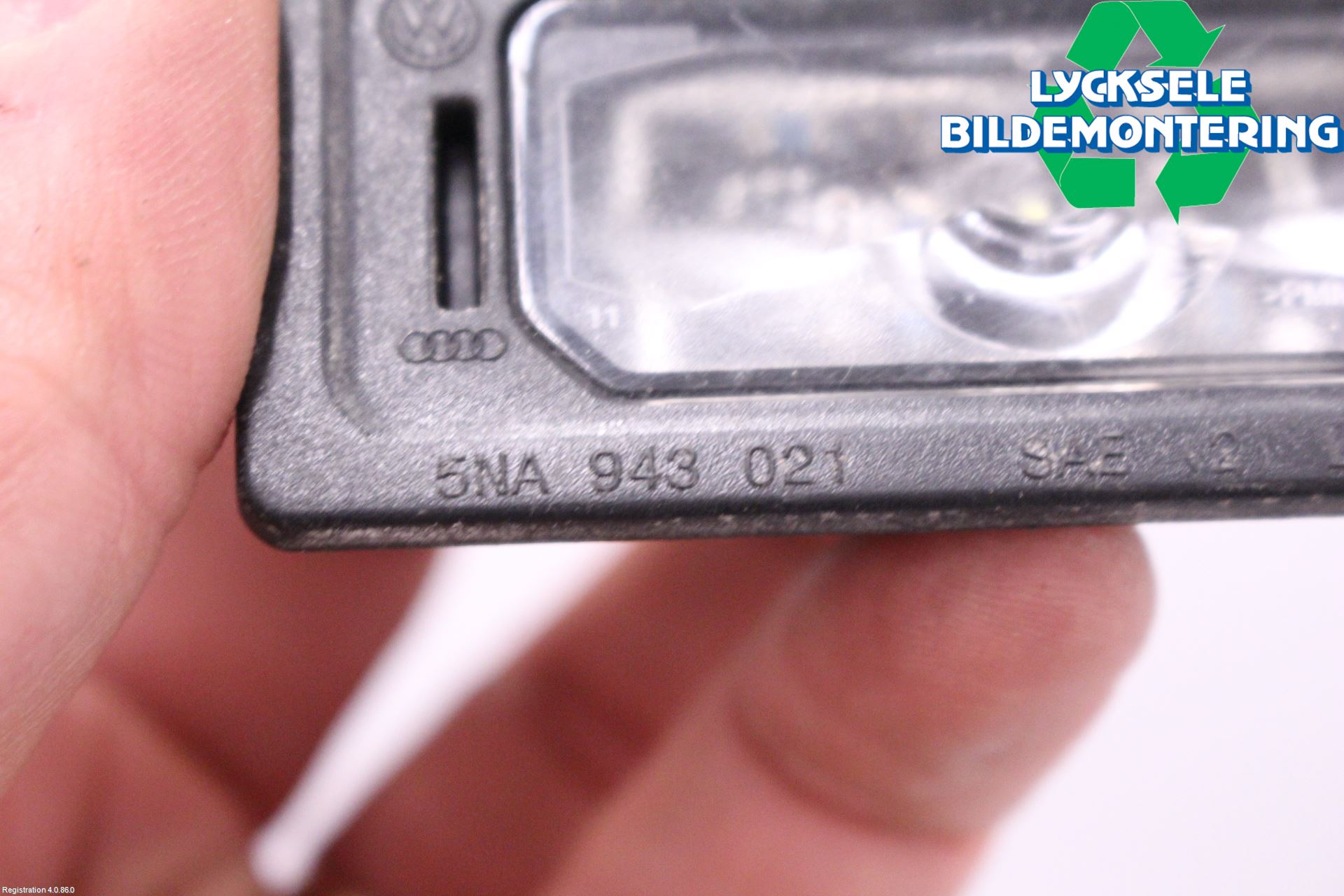 Volkswagen VW ID.4 21- Skylt Belysning