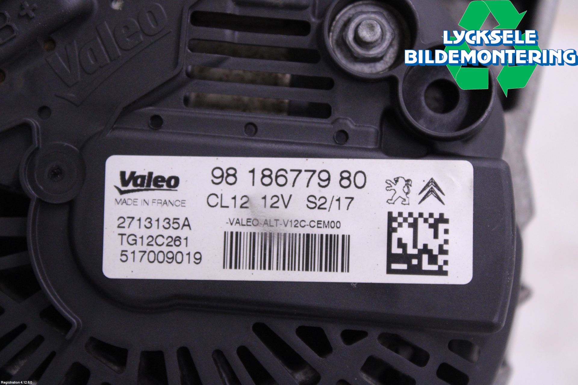 Peugeot PEUGOT 208 16-19 Generator