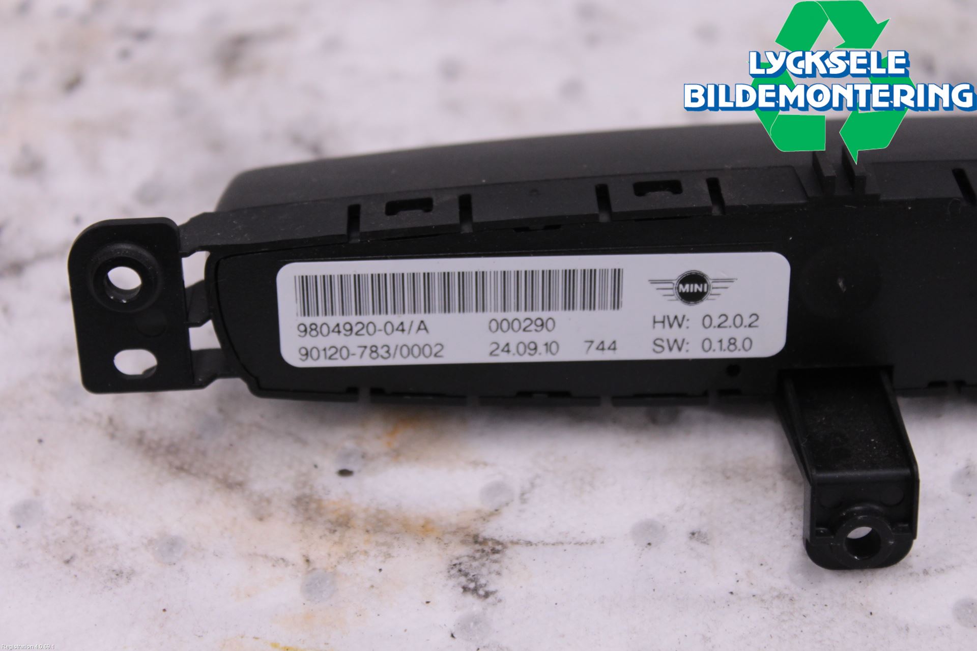 Mini COUPE R56 05-14 Strömställare Ljus