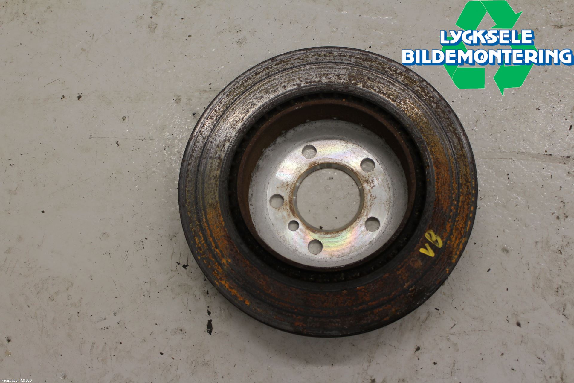 BMW 5 F10/F11/F18 09-17 Bromsskiva Bak