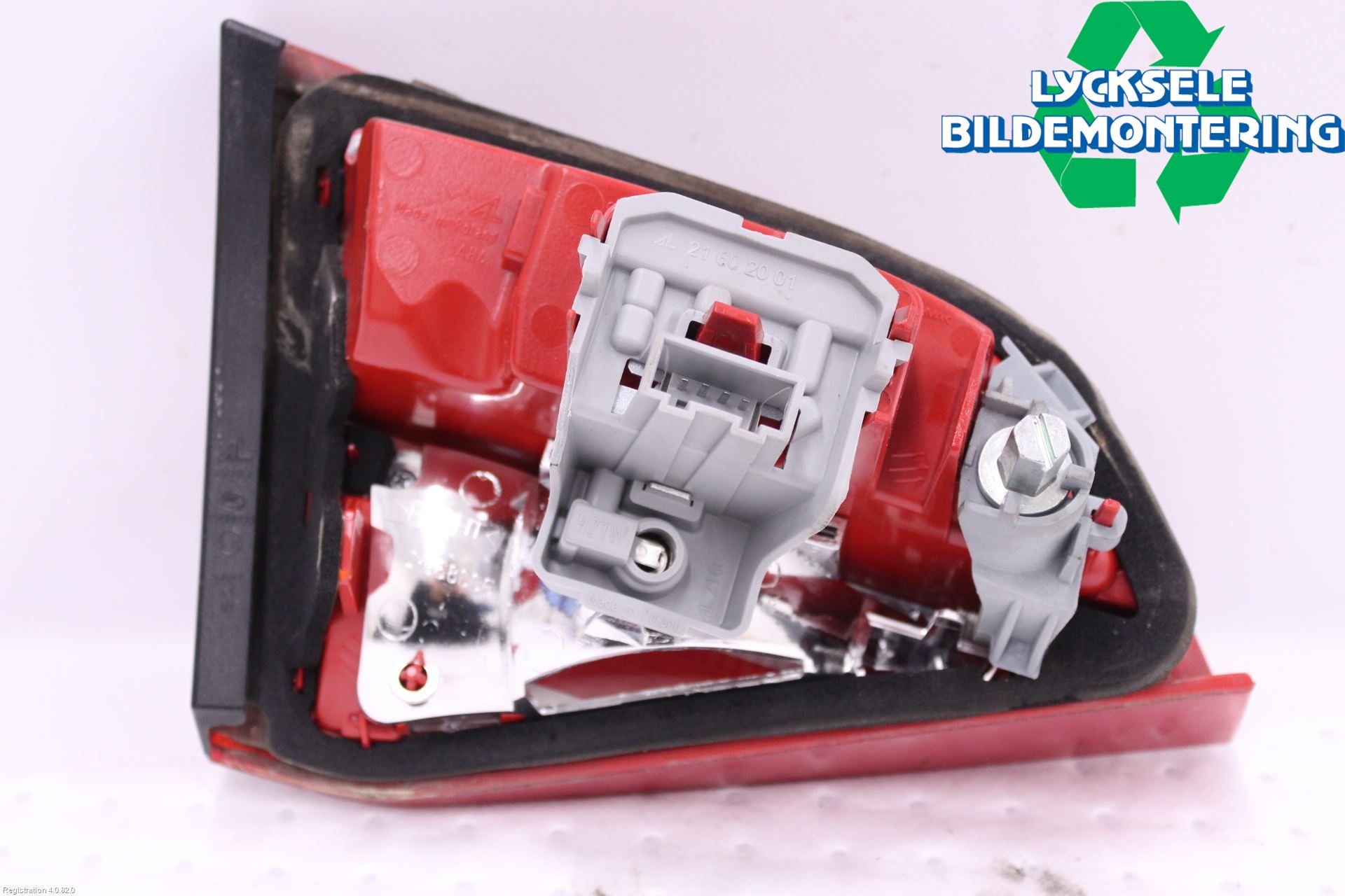 Audi A4 ALLROAD 09-16 Bakljus Lucka Hö