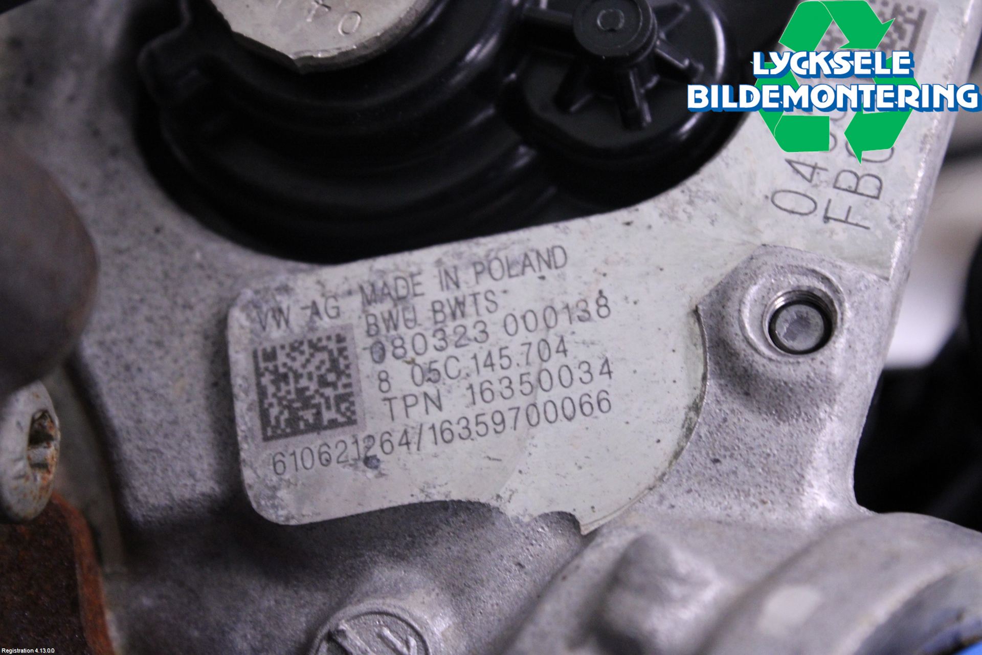 Volkswagen VW TAIGO 22- Turboaggregat