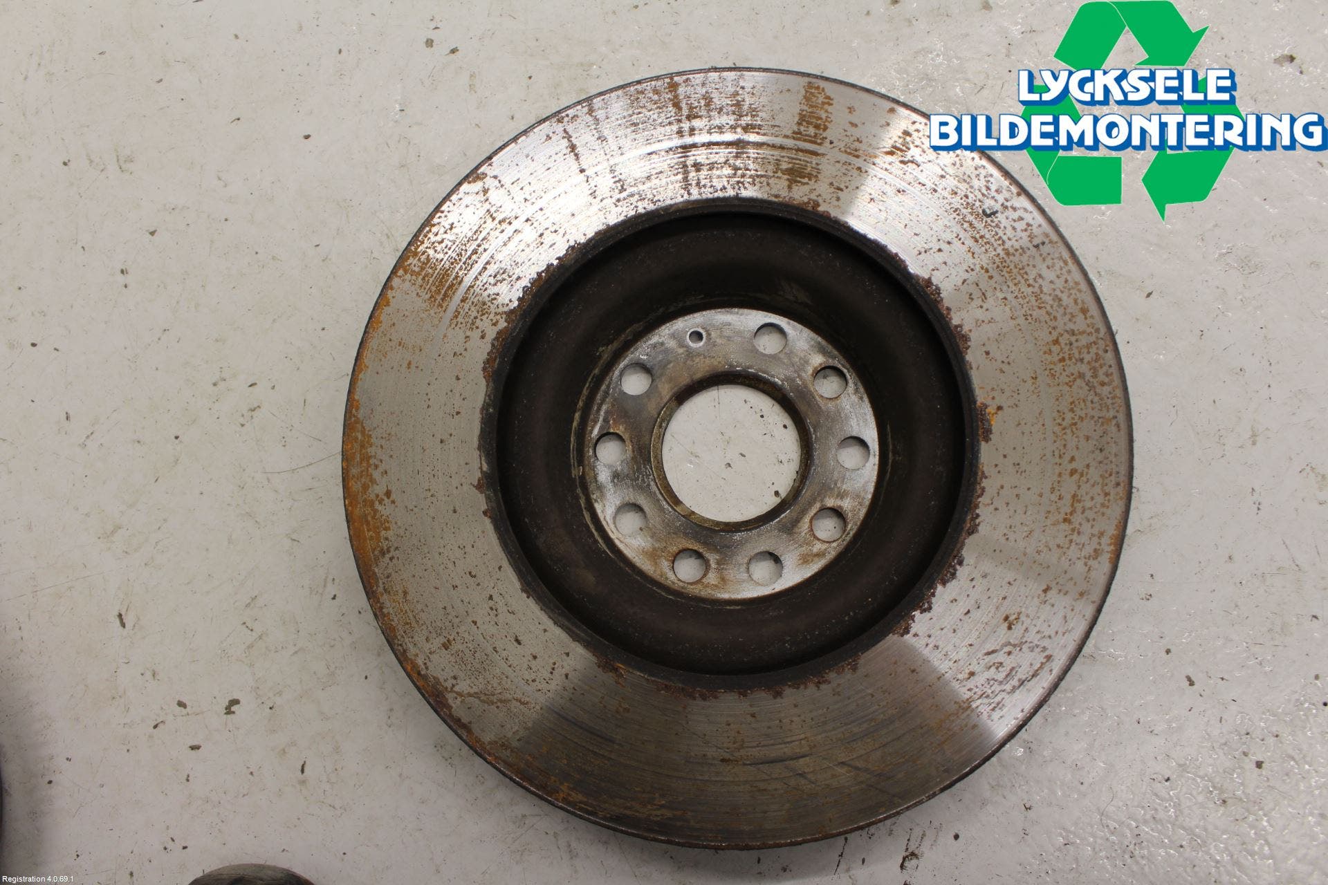 Volkswagen VW TIGUAN 16-24 Bromsskiva Fram