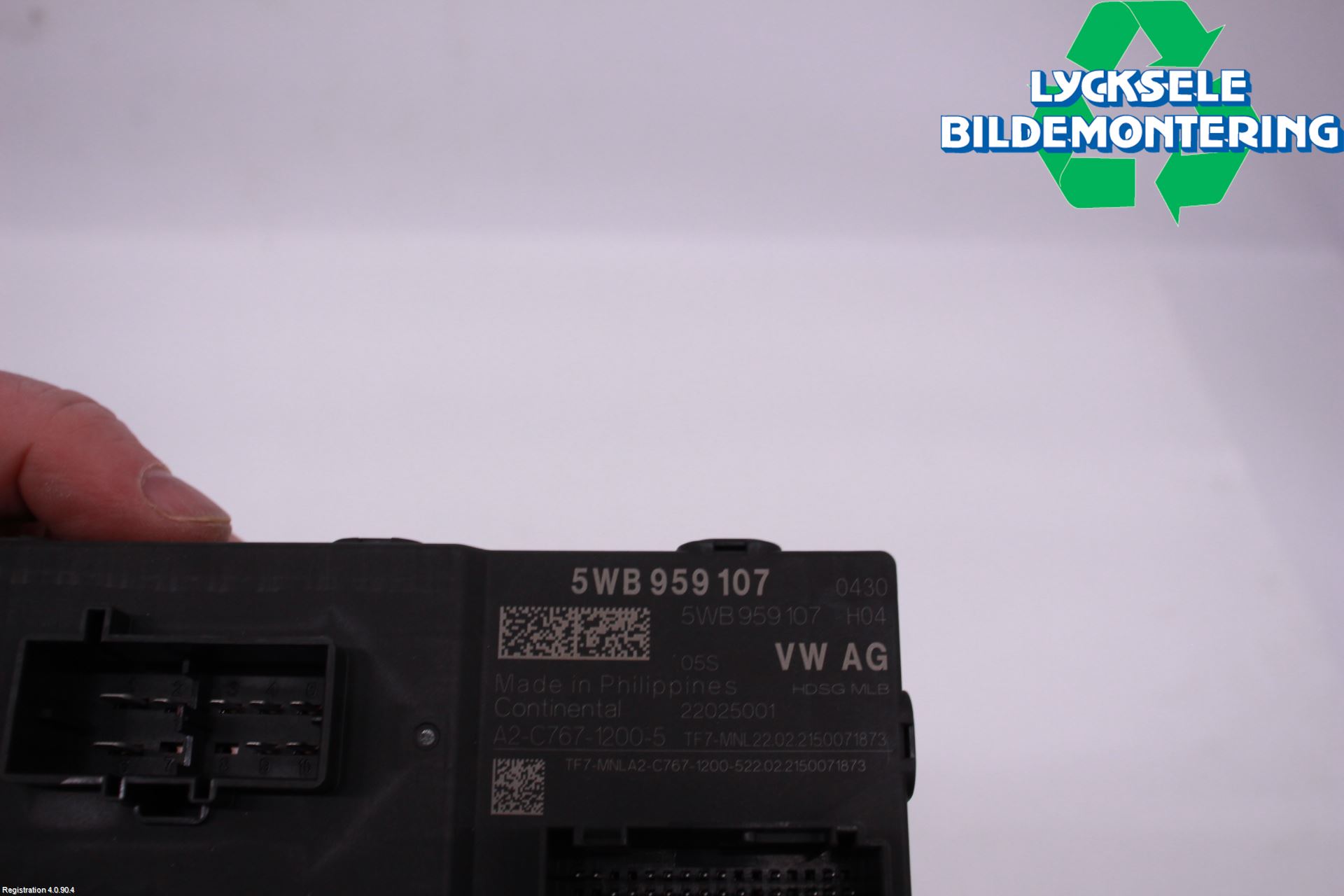 Skoda SUPERB 16-24 Styrenhet Baklucka